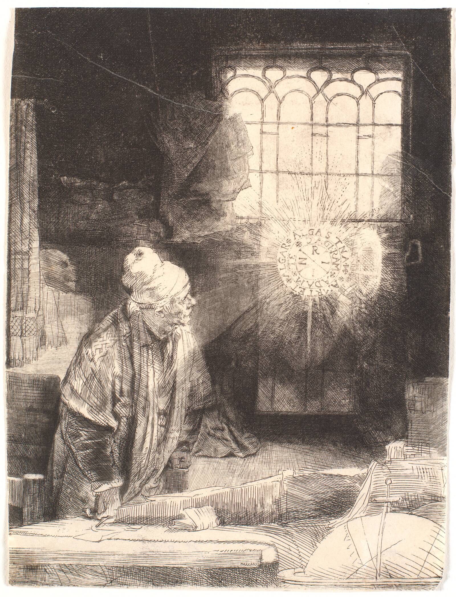 Faust, Rembrandt van Rijn, 1652