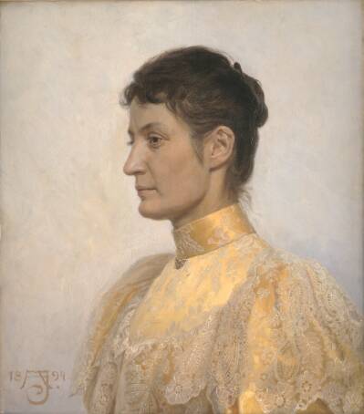 Portræt af Marie Oppermann