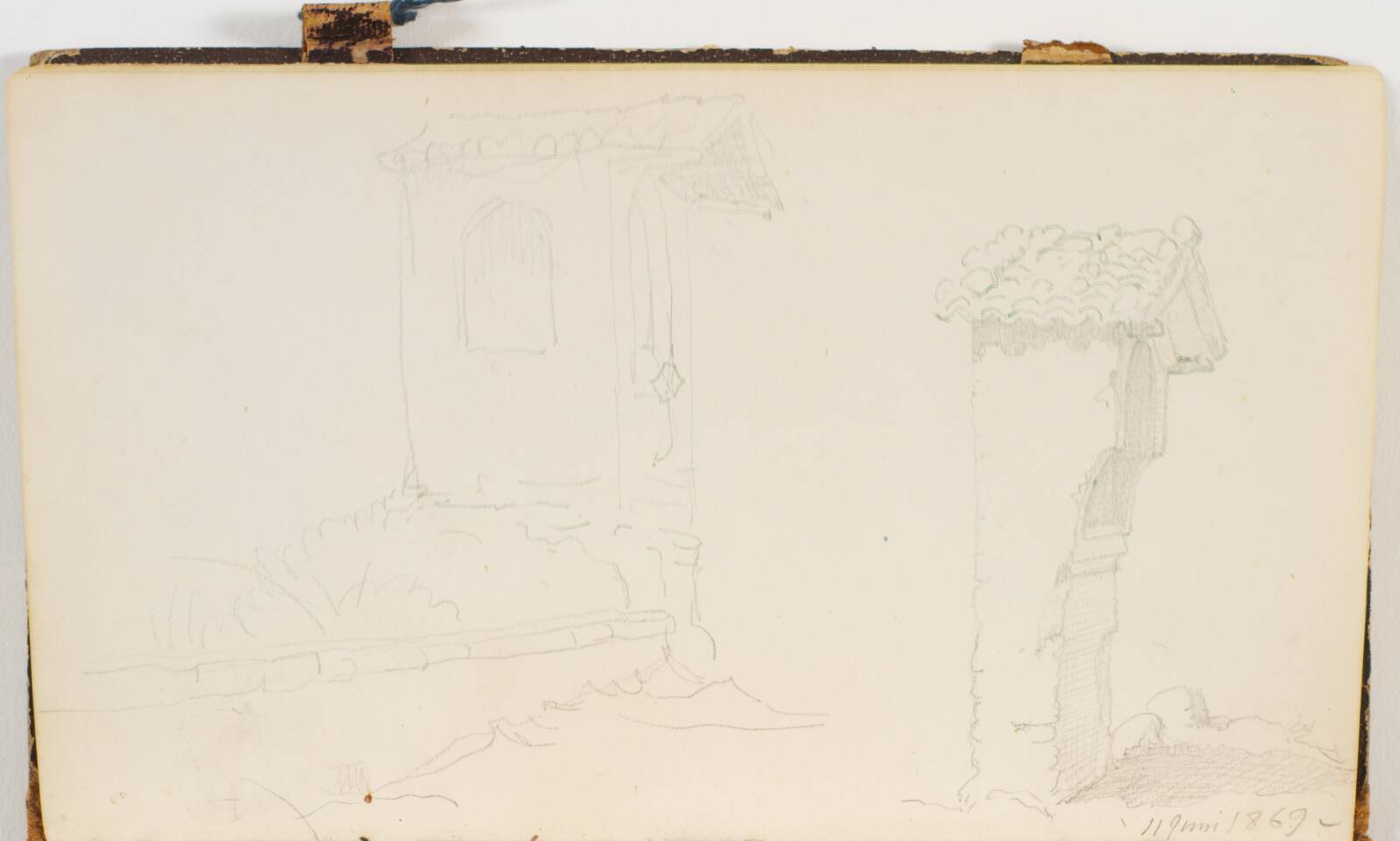 To bedehuse, P.C. Skovgaard, 1869