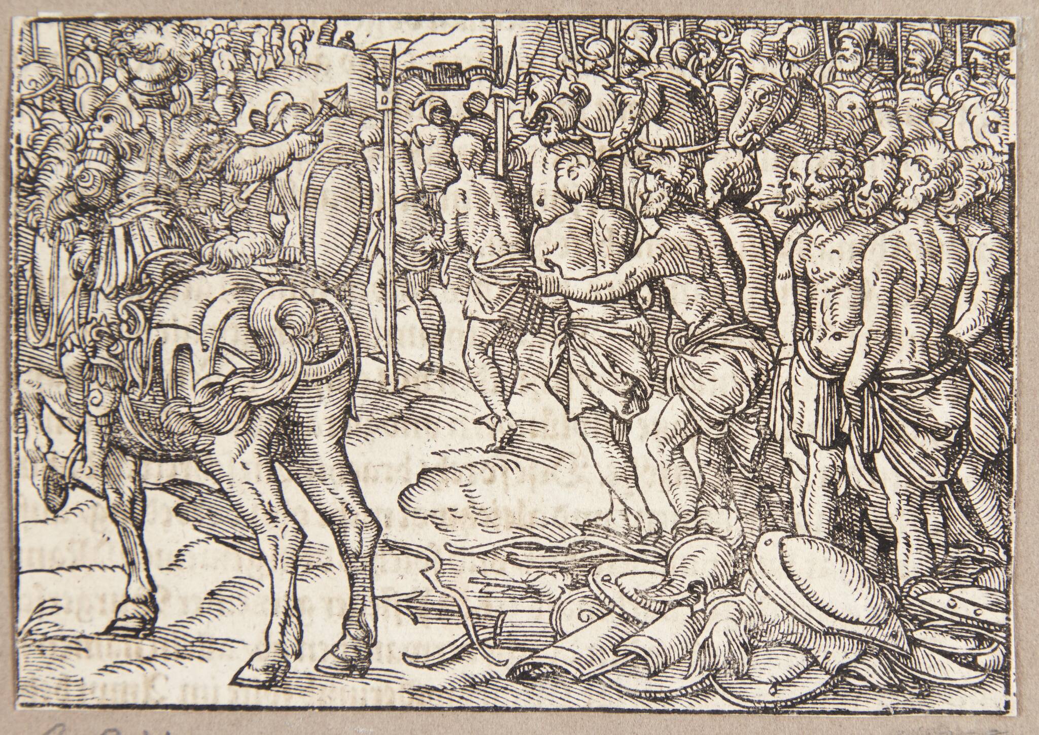 Cincinnatus beordrer aequierne til at passere under åget