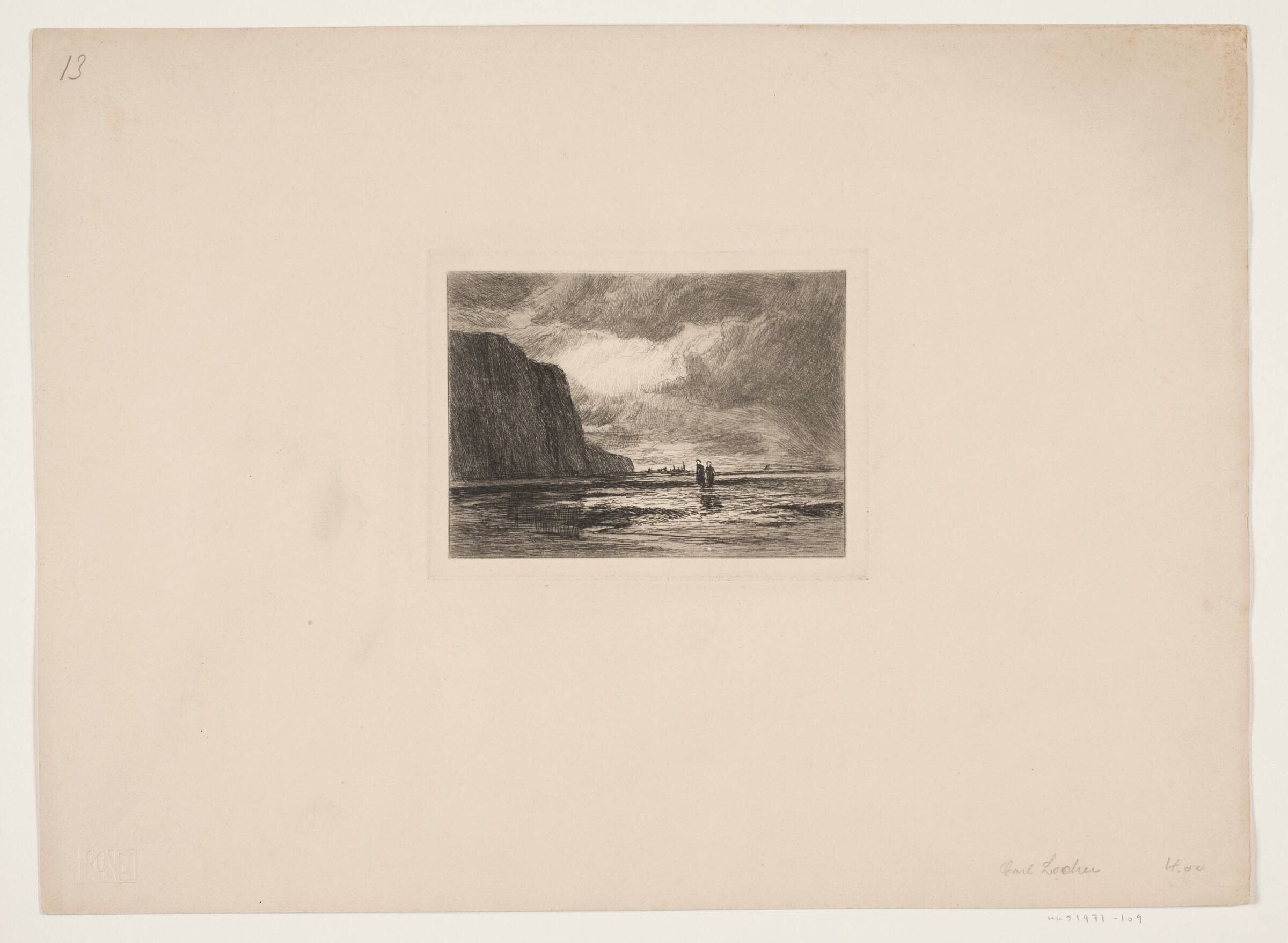 Fra Bretagne, Carl Locher, 1897