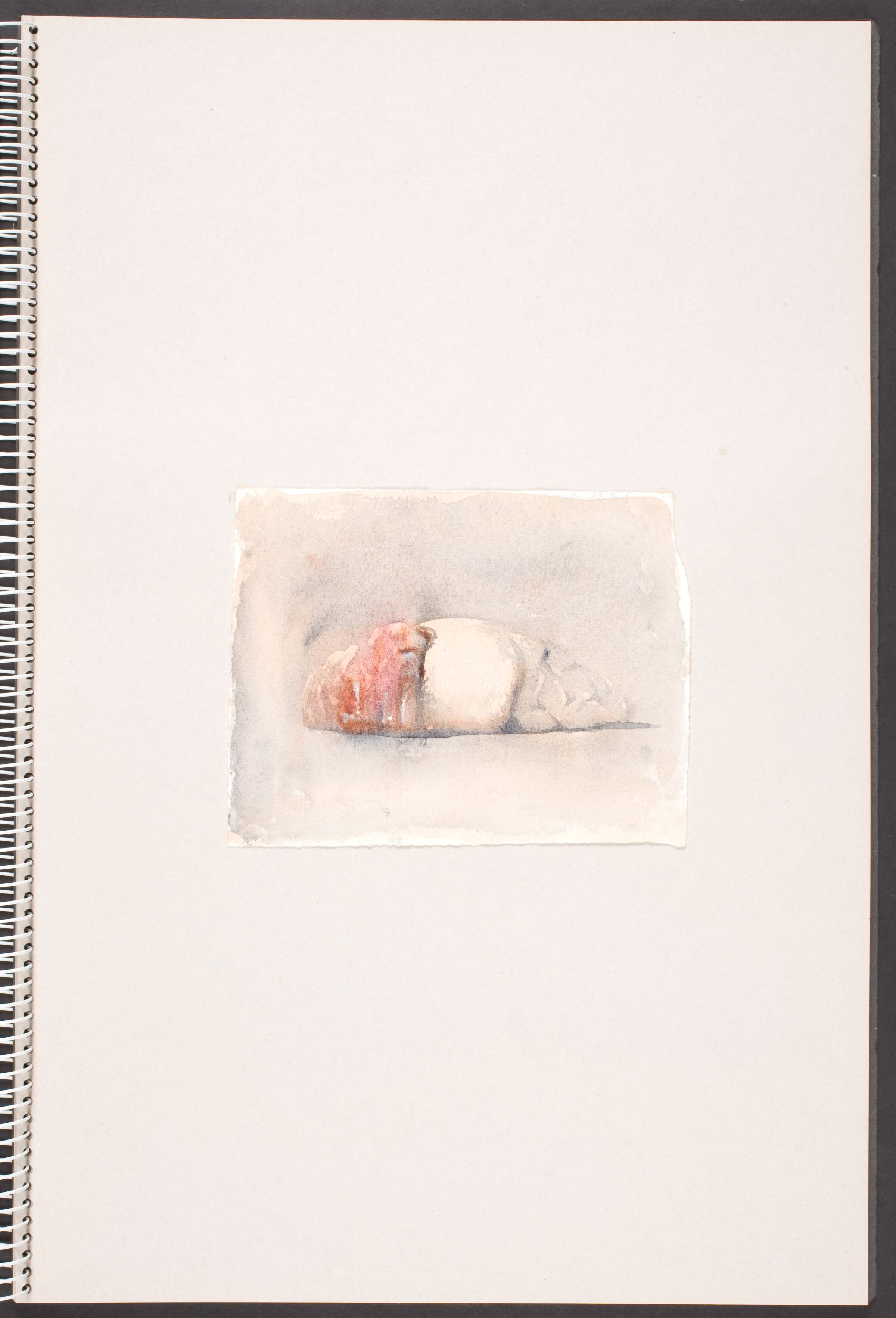 Amorf, liggende, hjernelignende form, Michael Kvium, 1991-1993