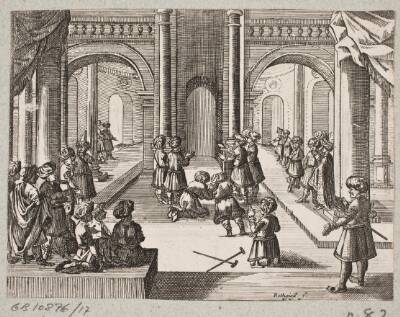 Illustration til Adam Olearius, “Persianischer Rosenthal von einem Sinnreichen Poeten Schich Saadi […]”, Schleswig 1660