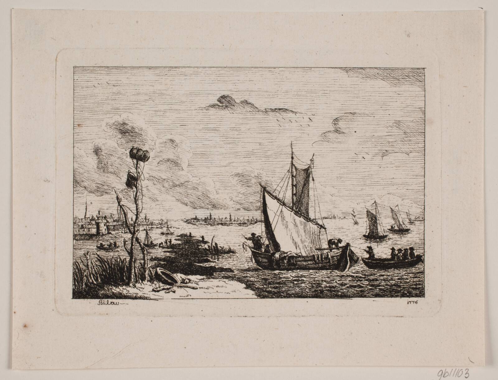 Kystparti, Johan Bülow, 1776