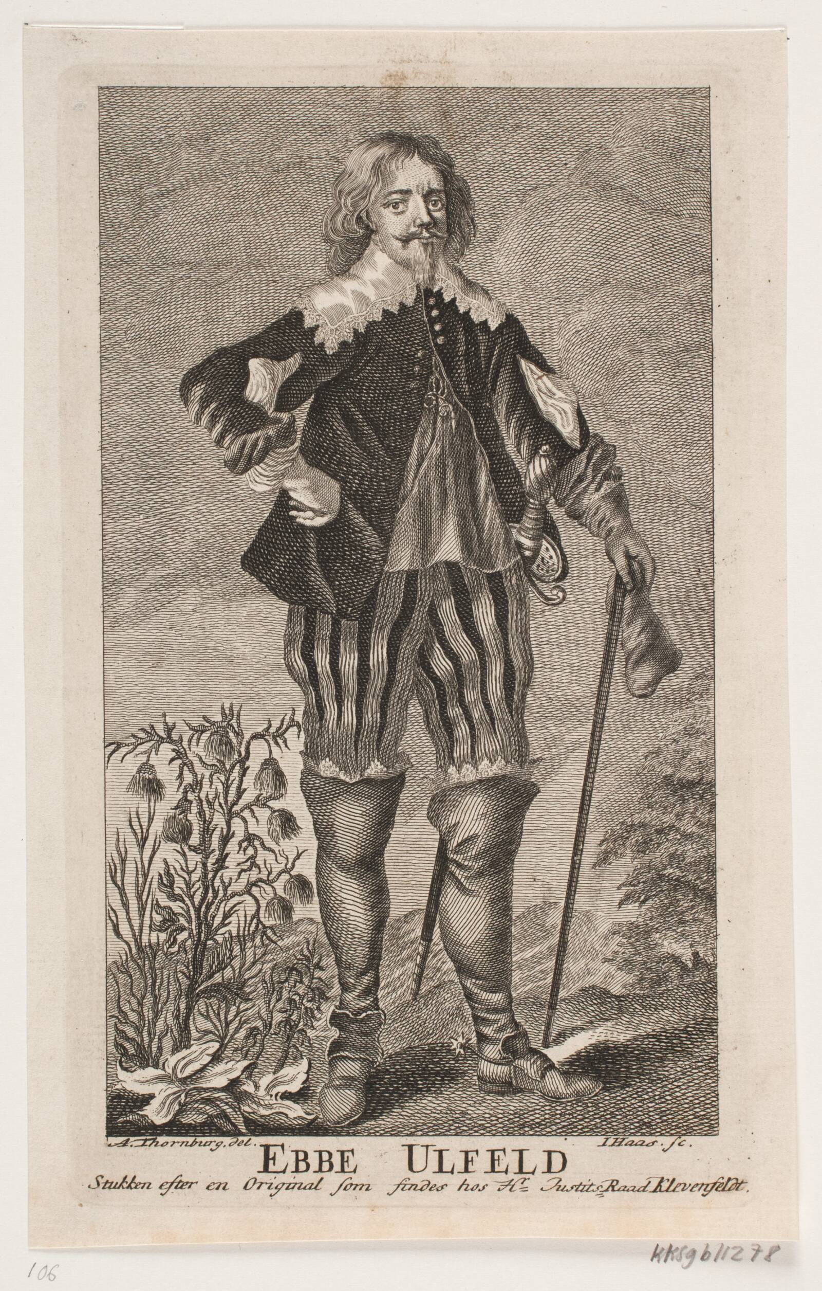 Ebbe Ulfeldt til Ovesholm, Jonas Haas, 1753-1754