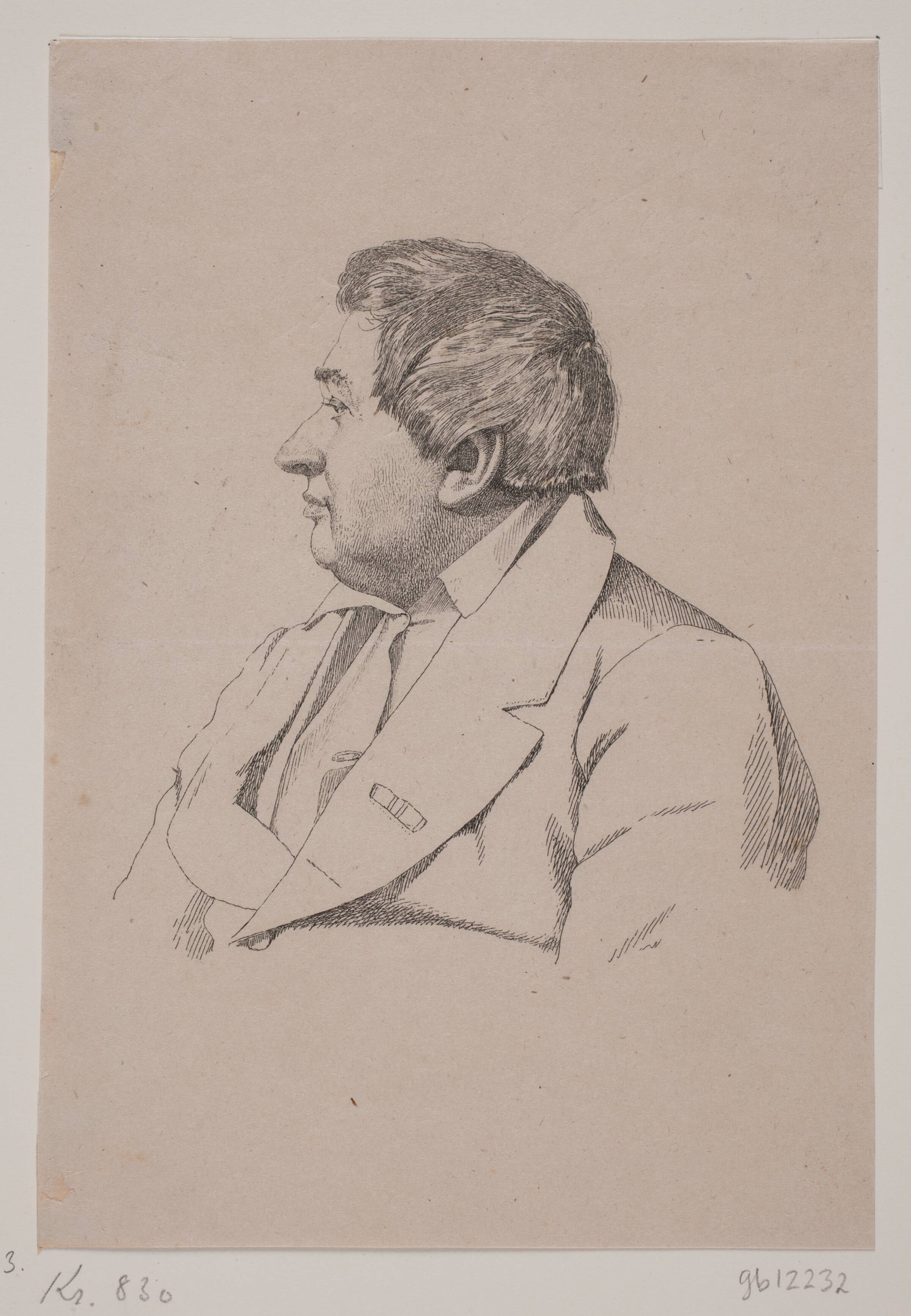 A. Oehlenschläger, J.V. Gertner, 1842