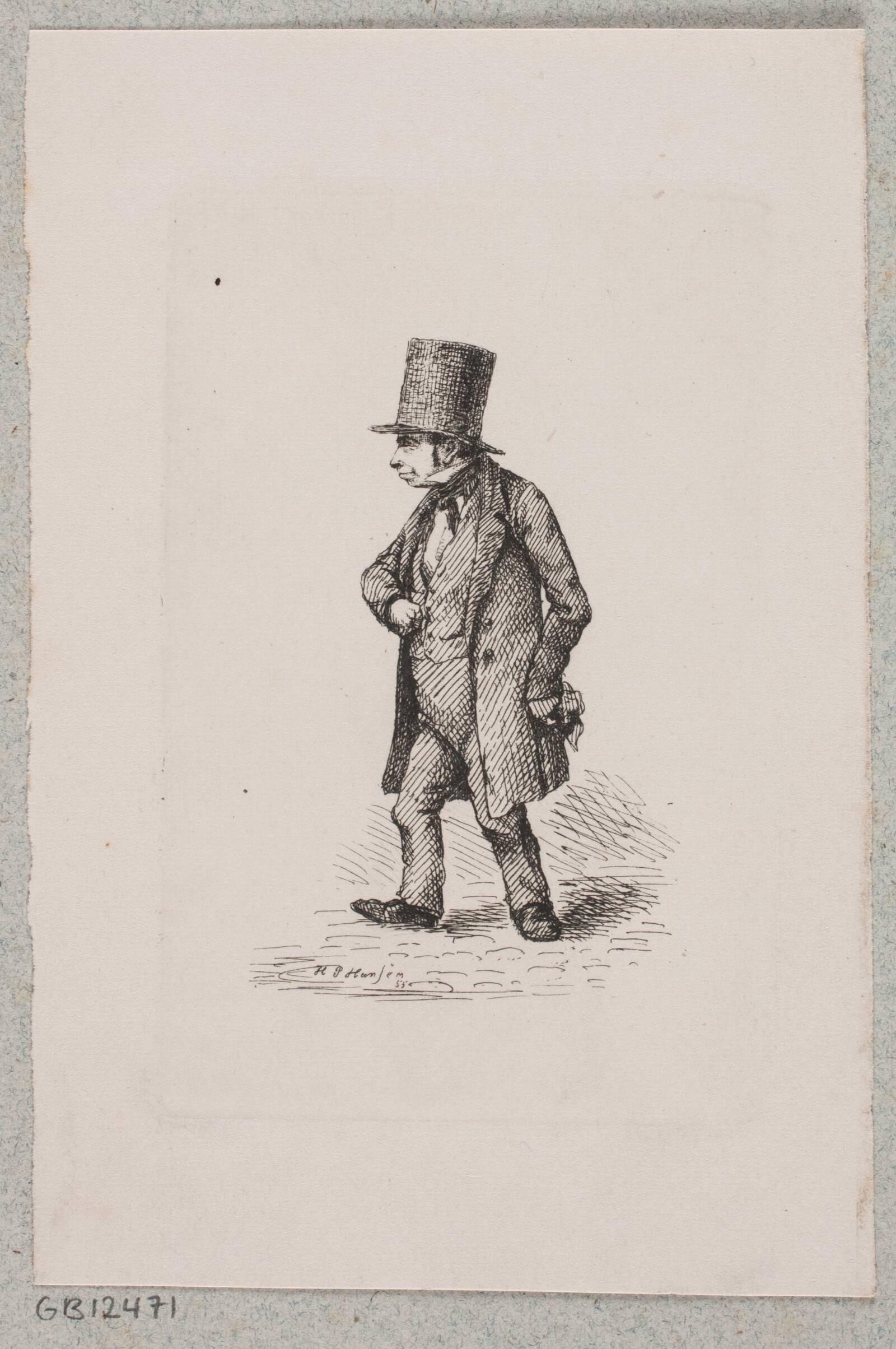 Købmand Raphael, H.P. Hansen, 1855