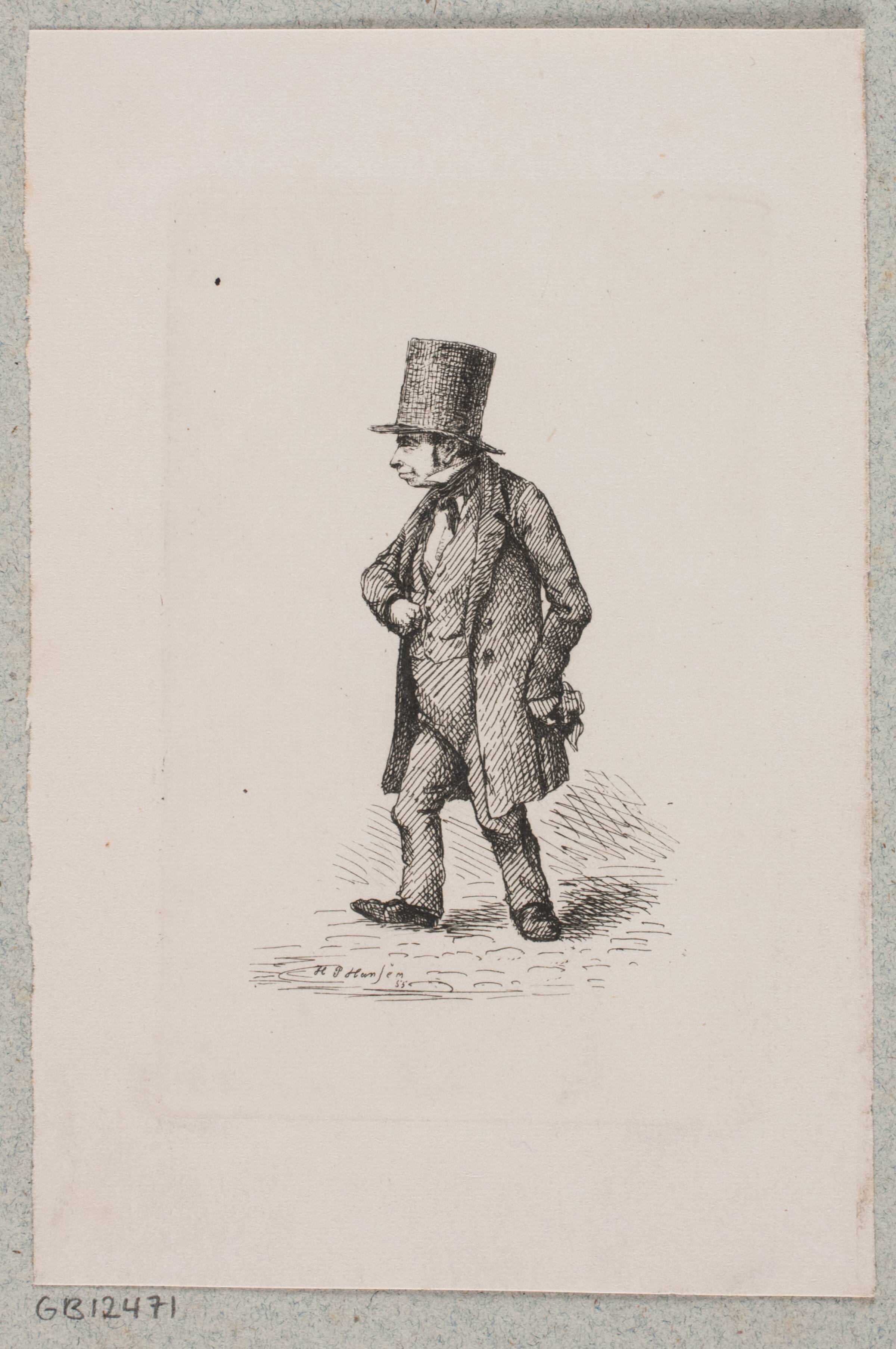 Købmand Raphael, H.P. Hansen, 1855