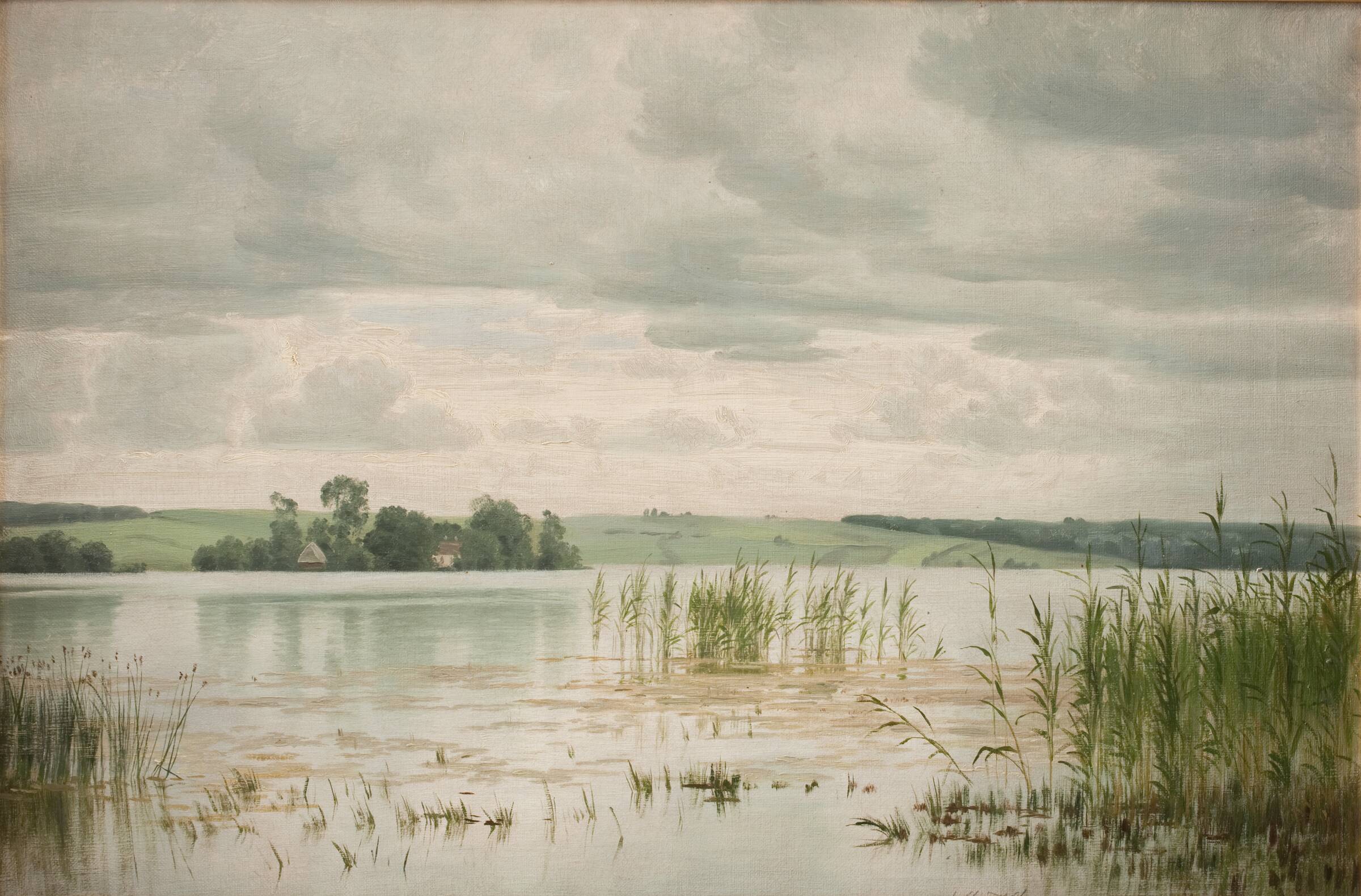 Esrom sø, Vilhelm Groth, 1879