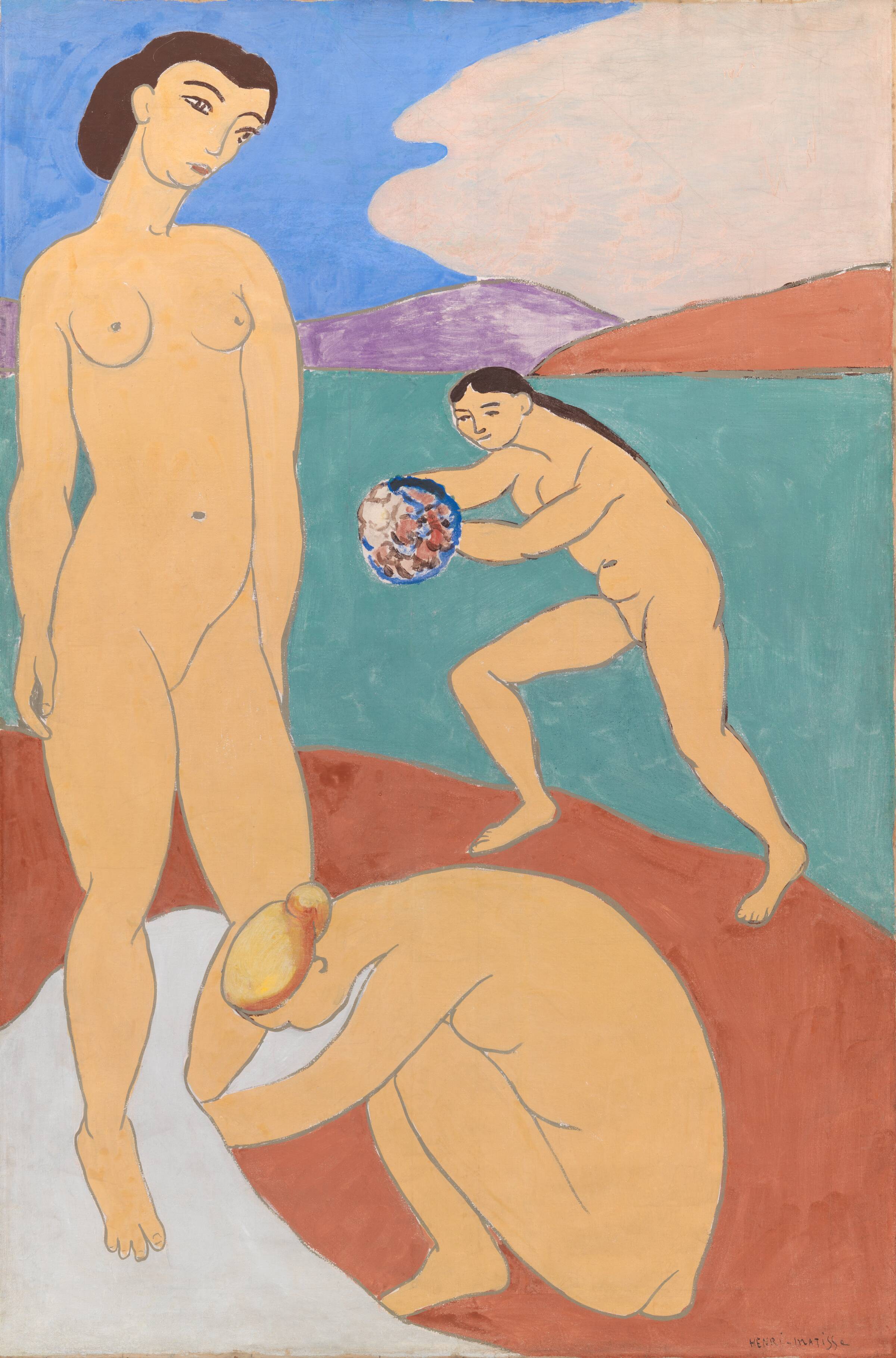 Le Luxe II, Henri Matisse, 1907-1908