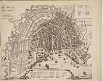 Grundplan af Amsterdam