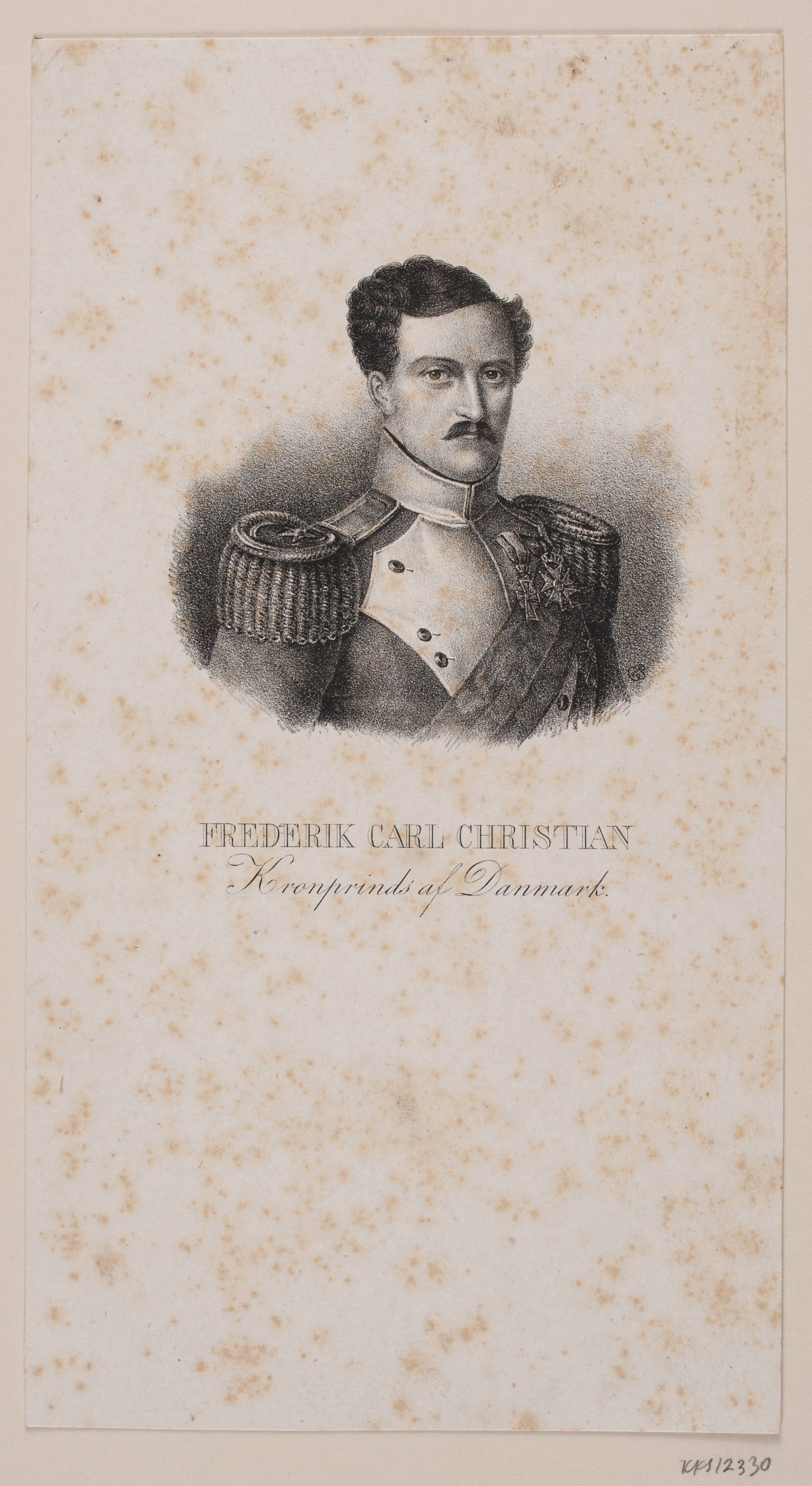 Frederik VII som kronprins, Carl Plötz, 1802-1849