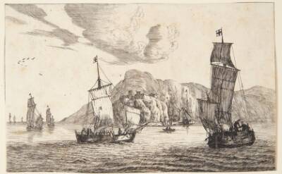 Bugt med fiskerbåde