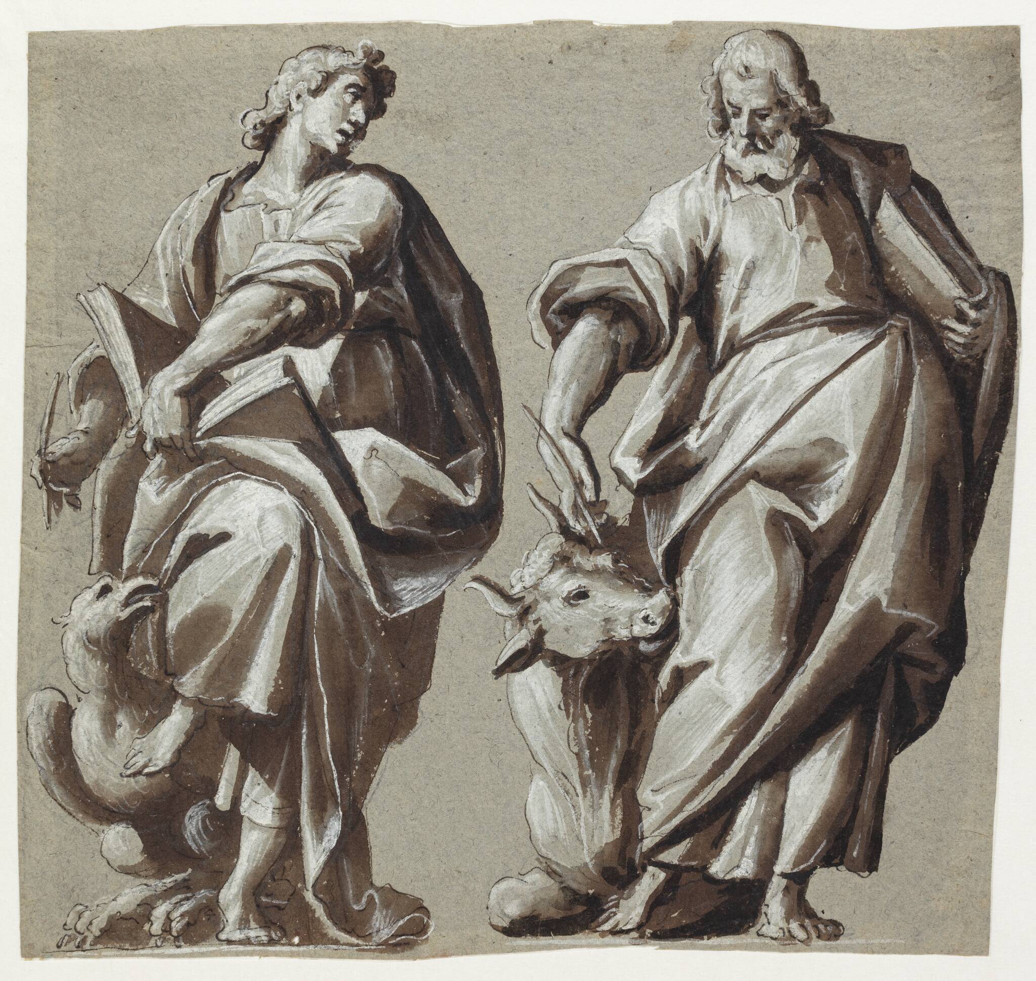 Evangelisterne Johannes og Lukas