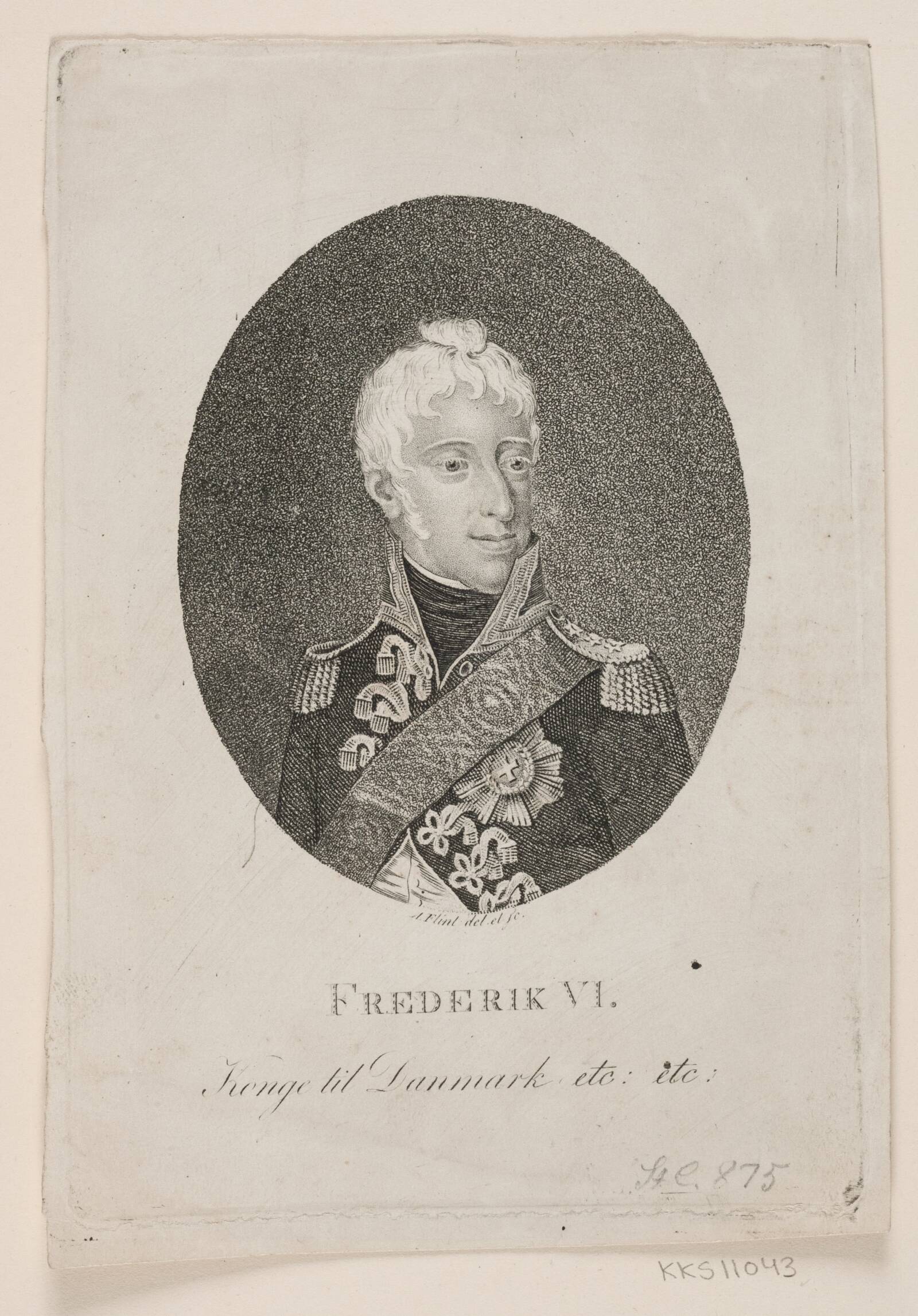 Kong Frederik VI, Andreas Flint, 1767-1824