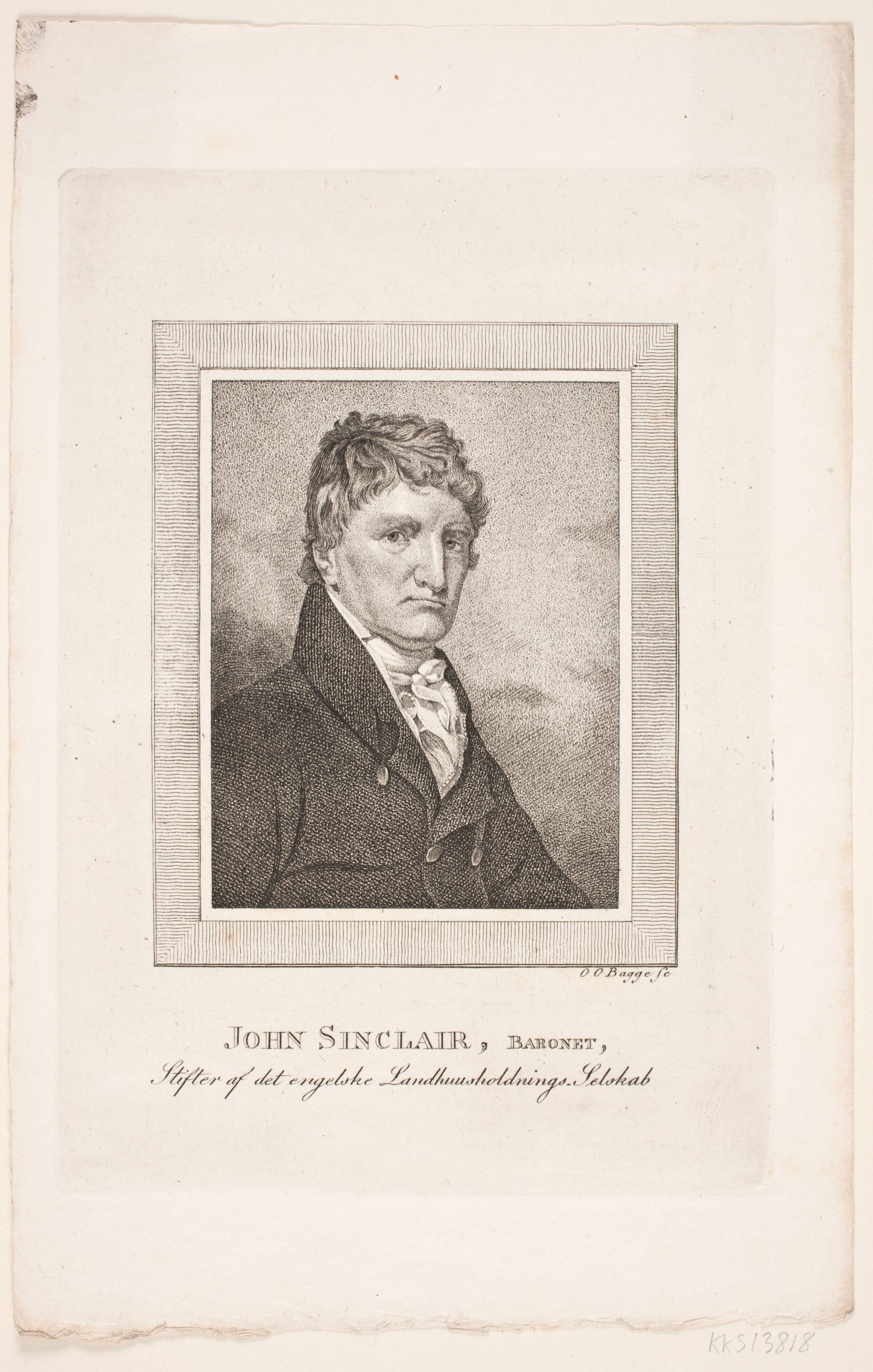John Sinclair. Baronet, Oluf Olufsen Bagge, 1780-1836