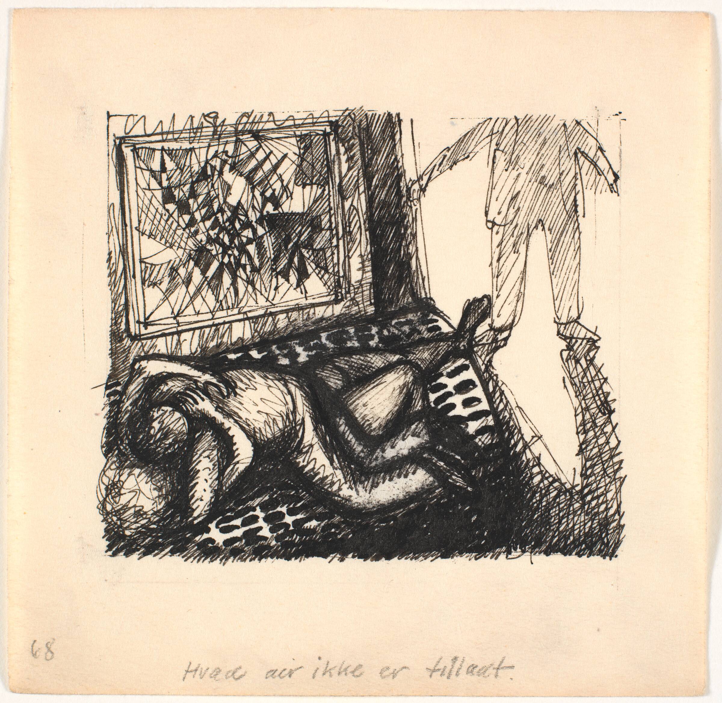 Hvad der ikke er tilladt, Palle Nielsen, 1949