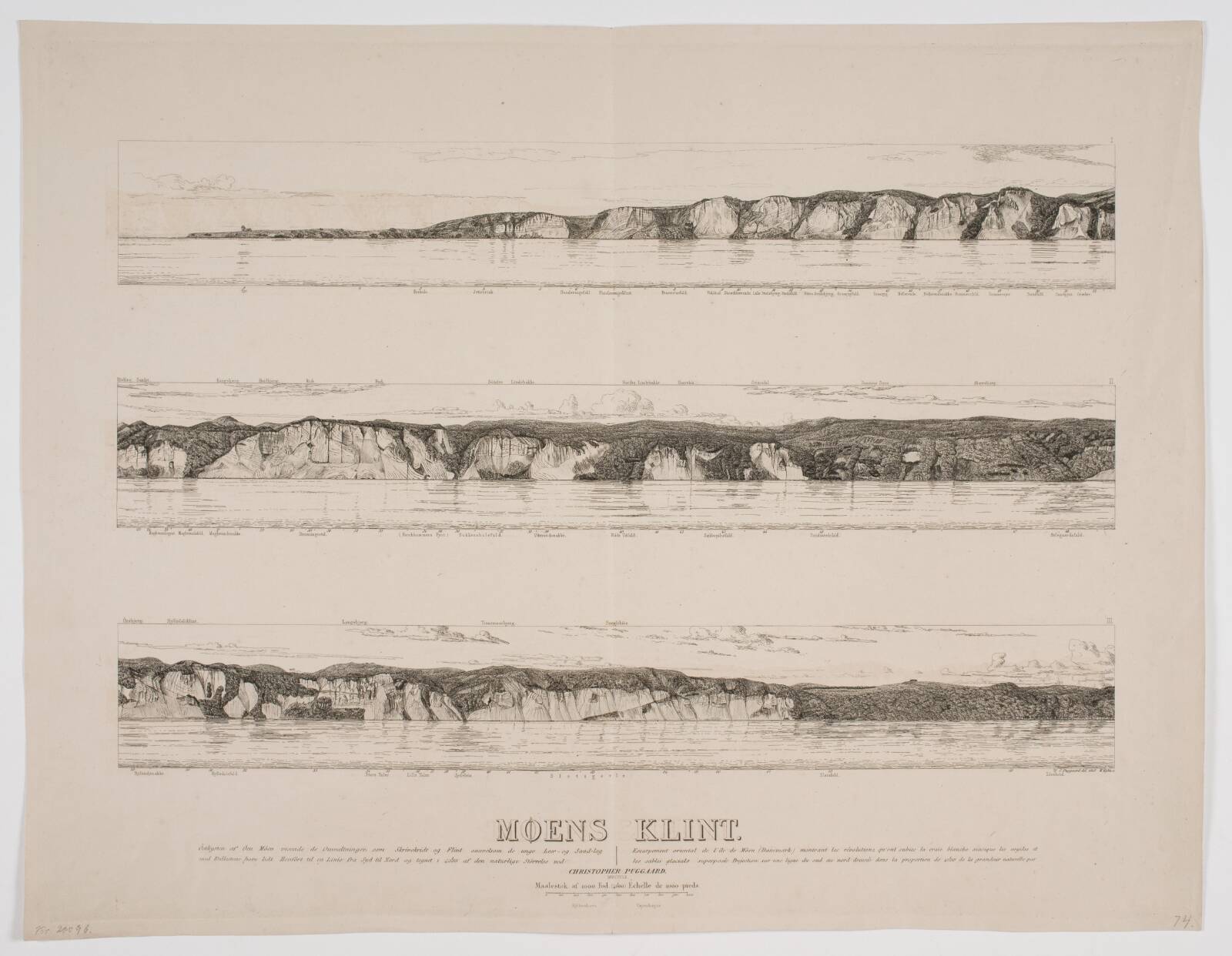 Møens Klint, Vilhelm Kyhn, 1851