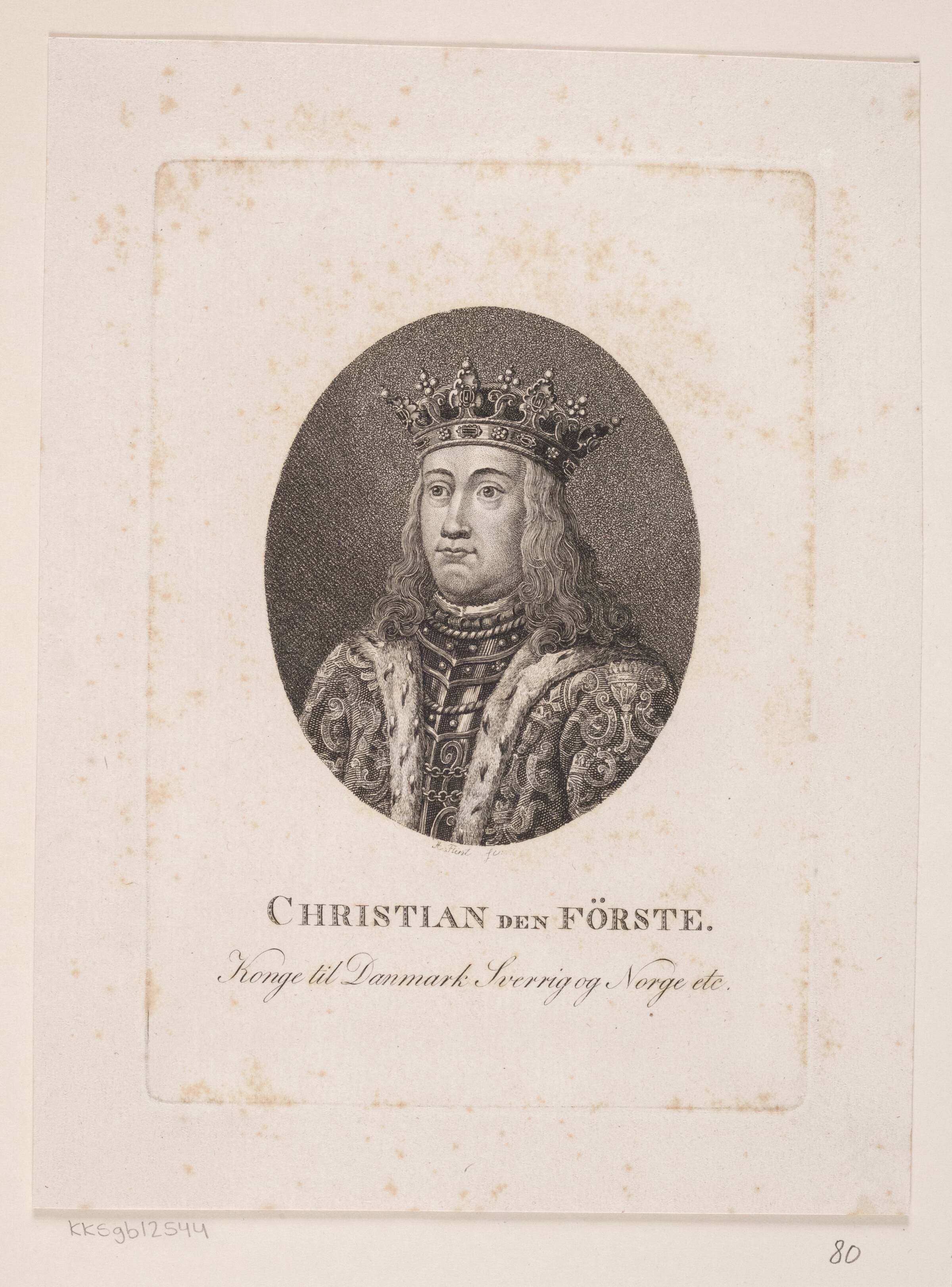 Christian den første, Andreas Flint, 1767-1824