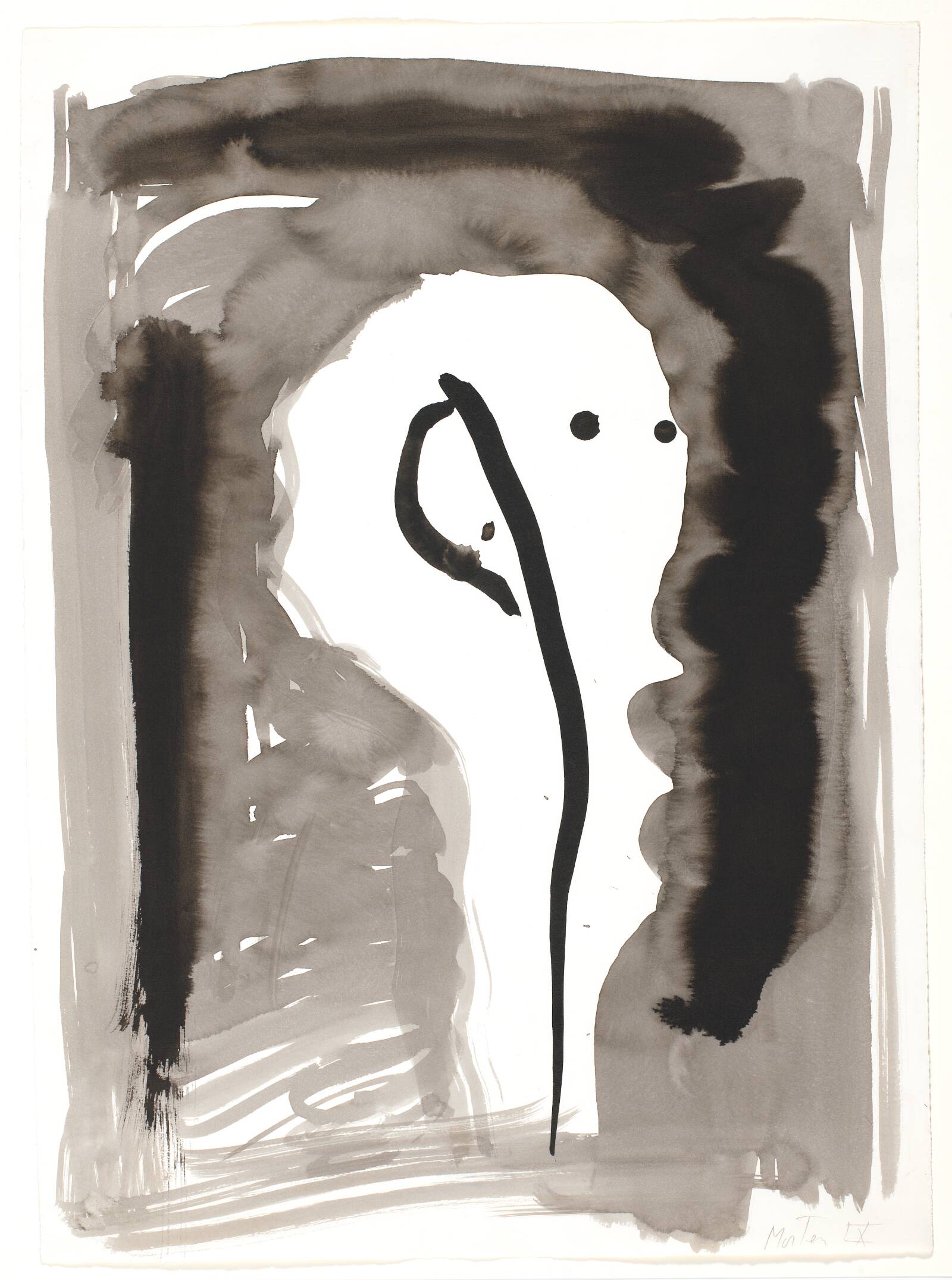 "Farvel til Paris", Richard Mortensen, 1963-1966