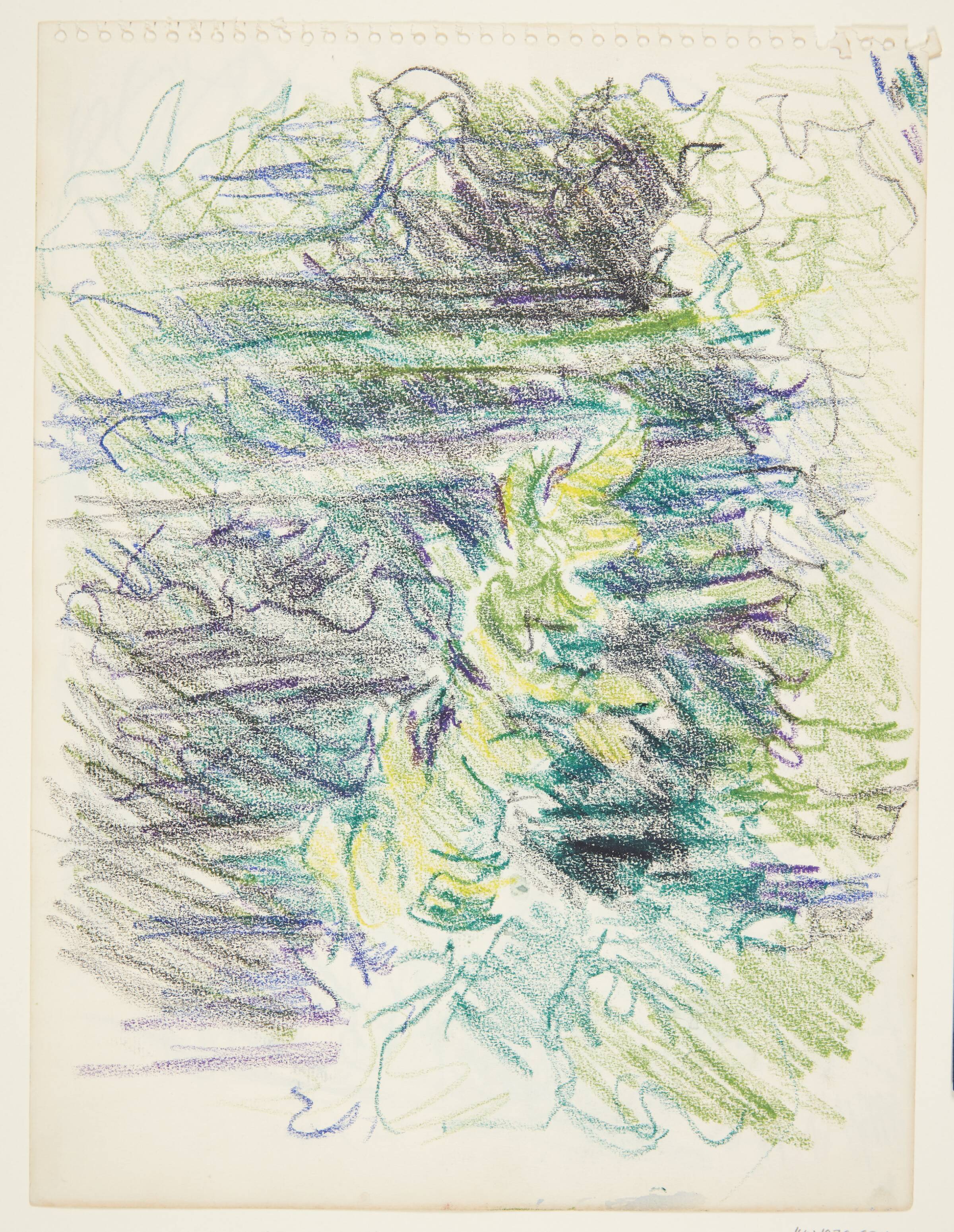 Birkelunden ved "Egebakken", Vedbæk, Else Vogel-Jørgensen, 1960-1969