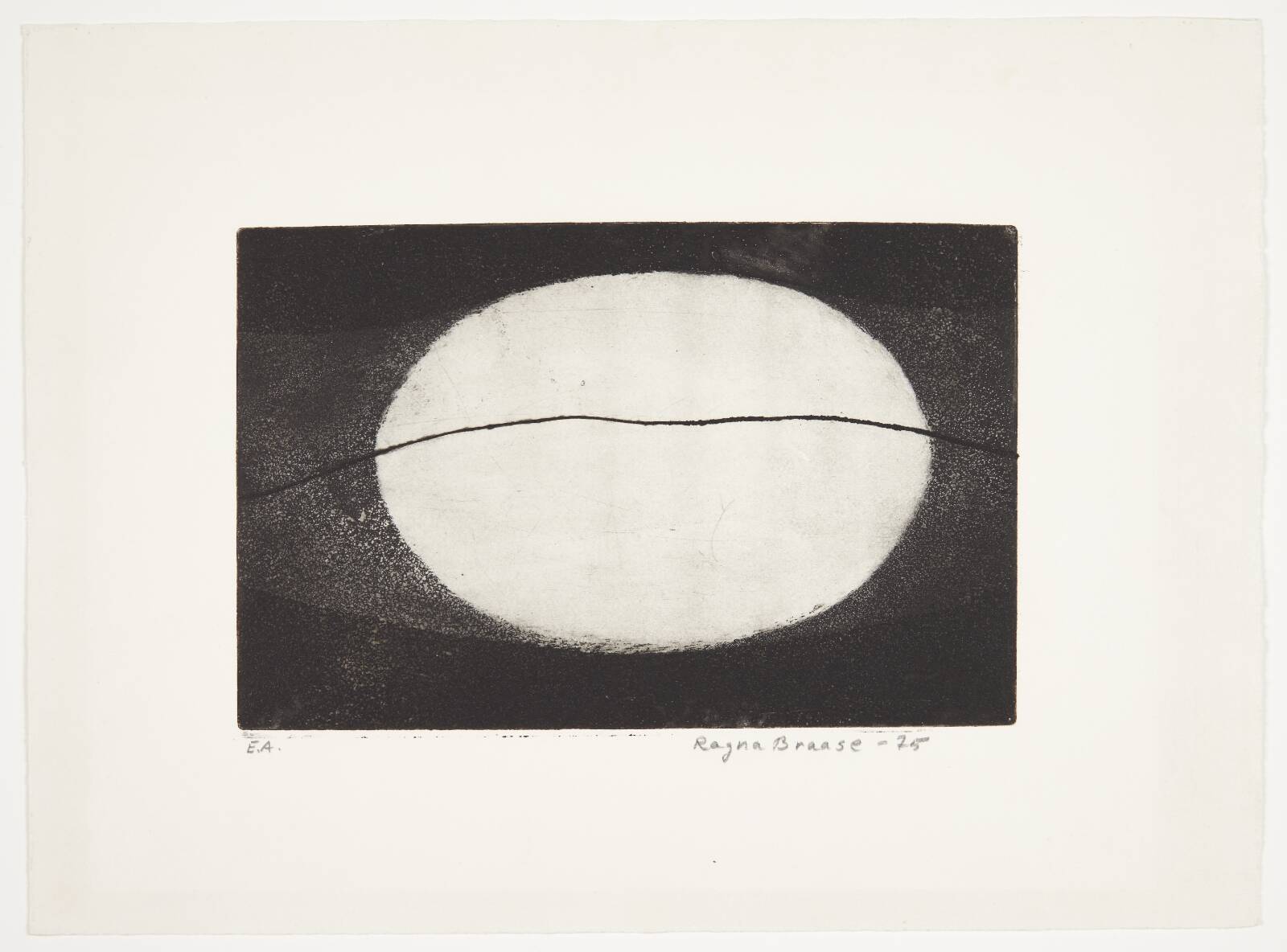Uden titel, Ragna Braase, 1974