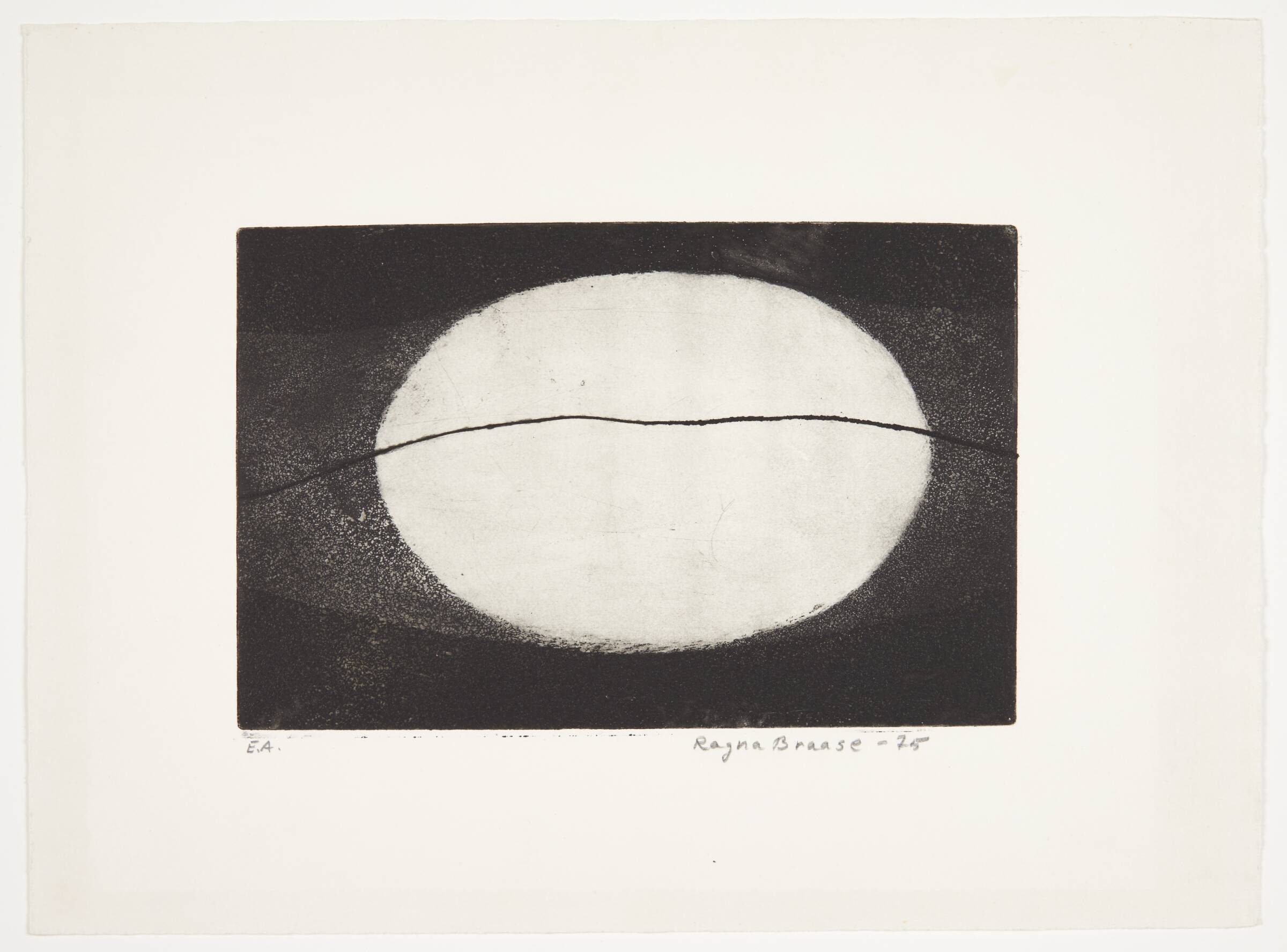Uden titel, Ragna Braase, 1974