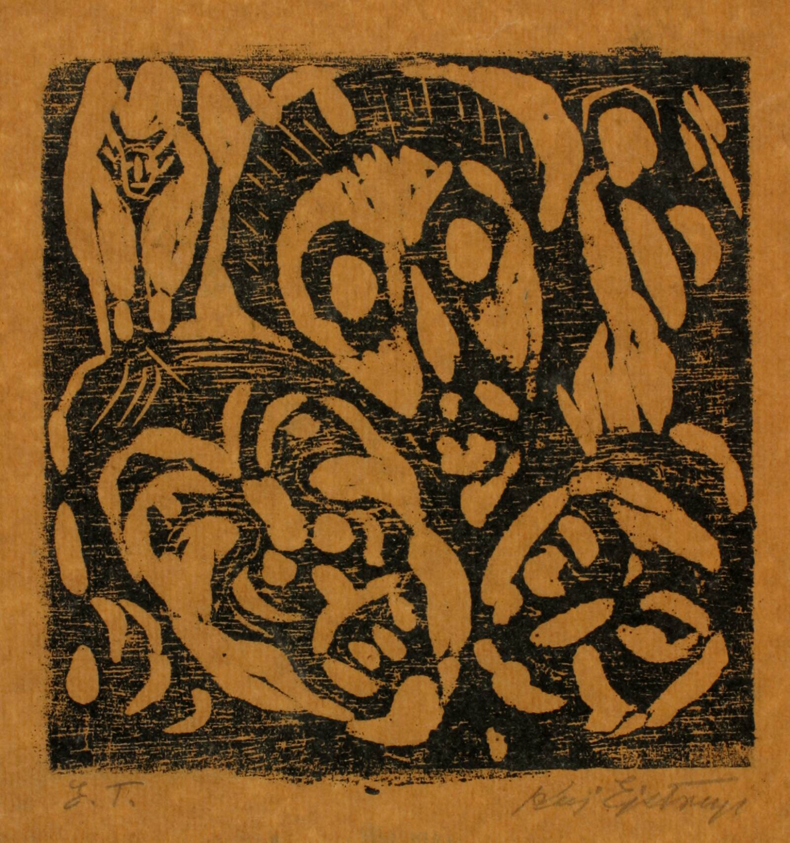 Tre ansigter, Kaj Ejstrup, 1927-1929