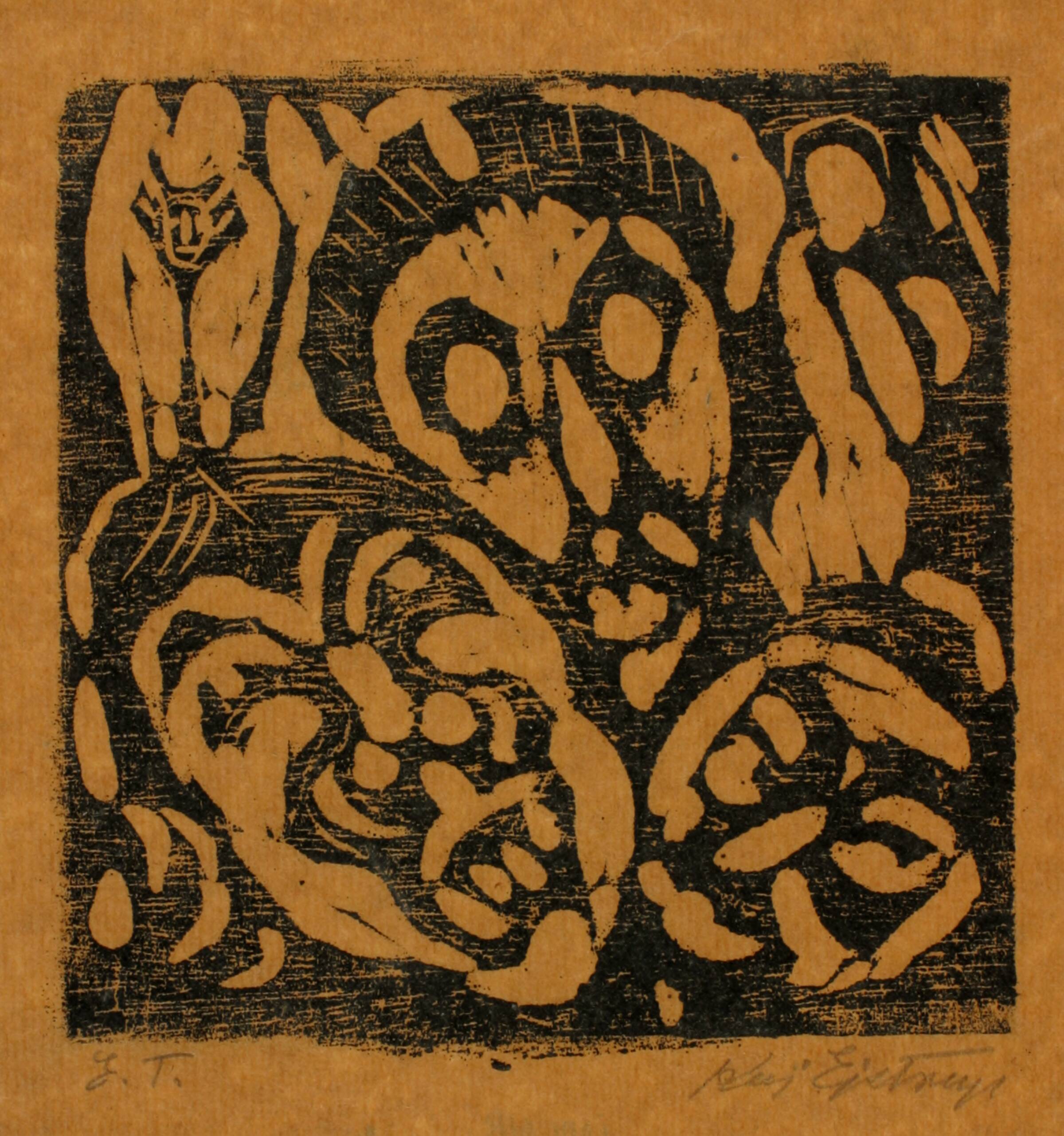 Tre ansigter, Kaj Ejstrup, 1927-1929