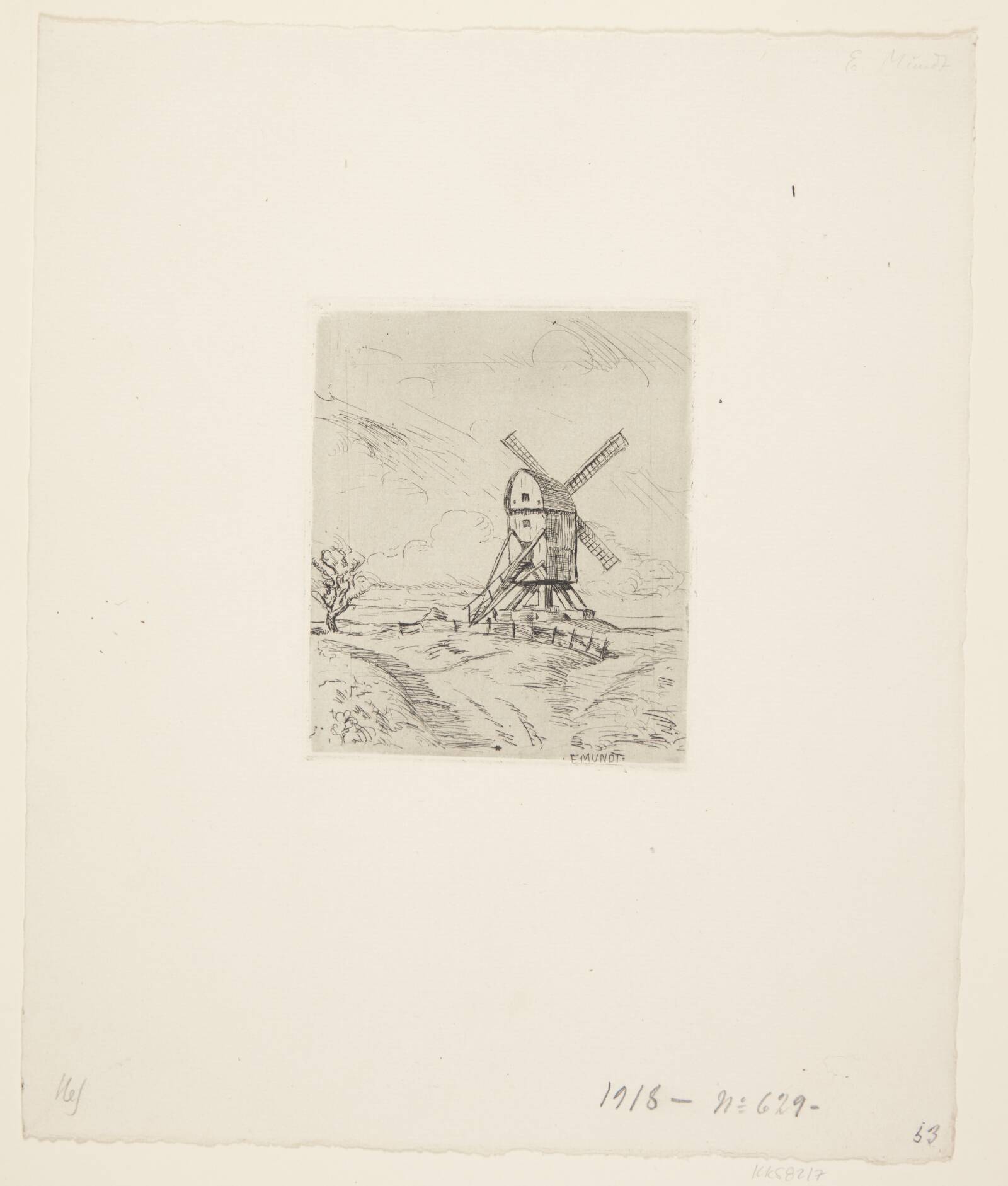 Stubmølle, Mundt, Emilie, 1860-1918