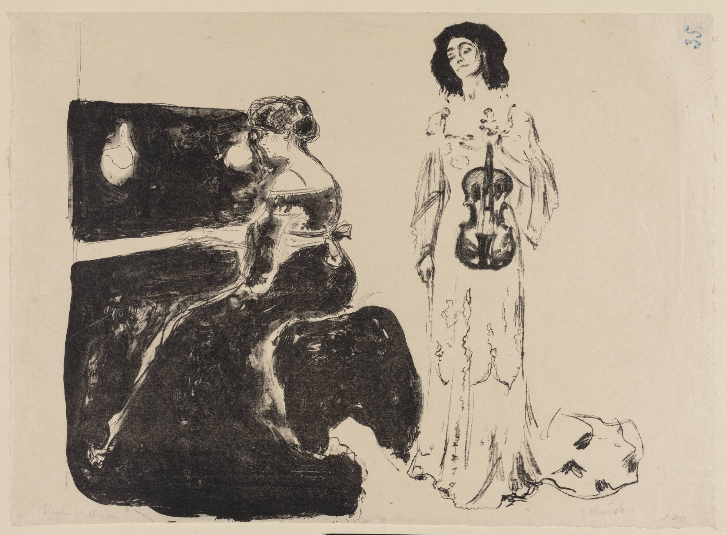 Violinkoncert, Edvard Munch, 1903