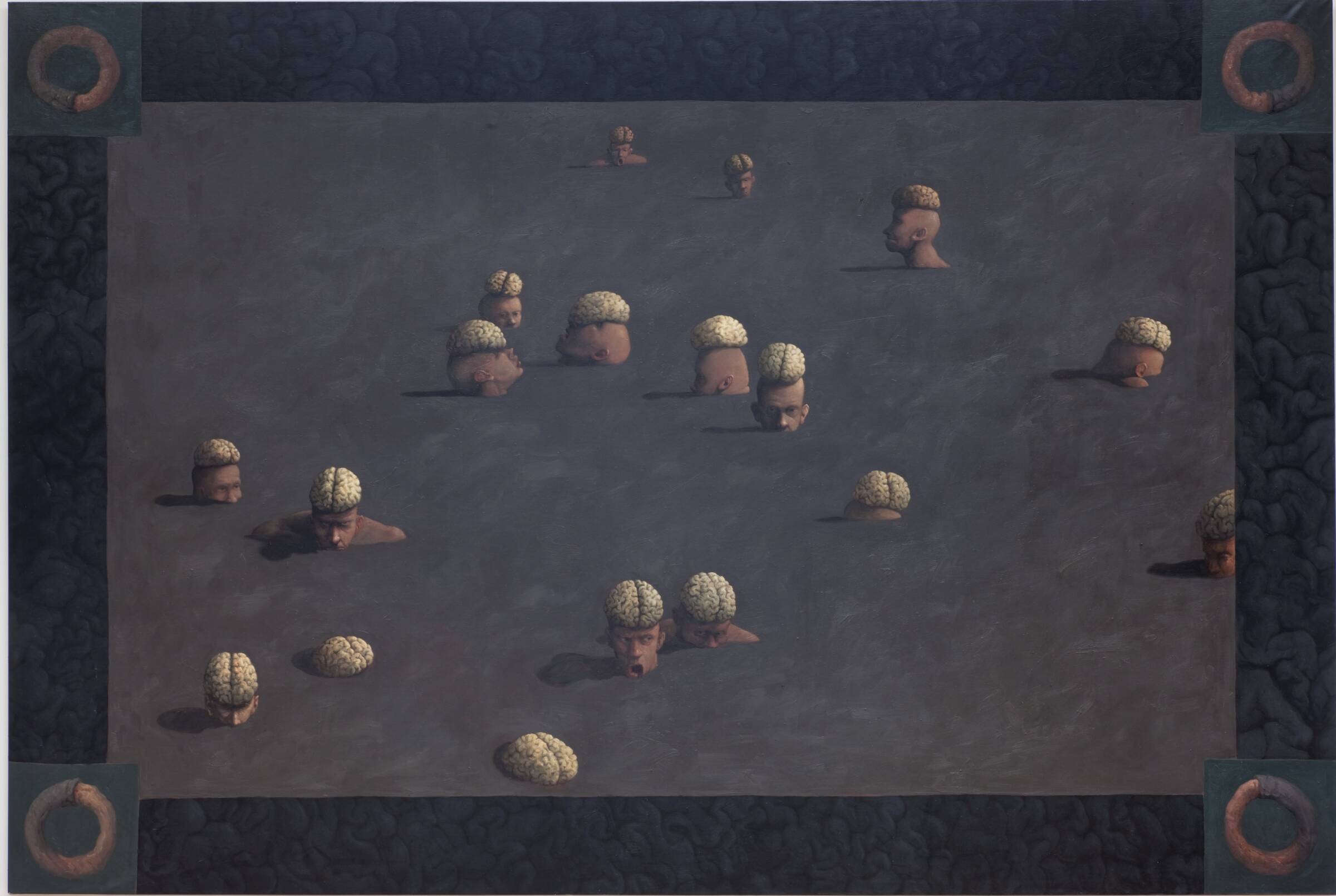 Tankens magt, Michael Kvium, 1991