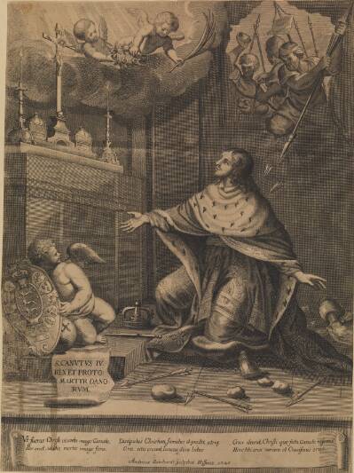 Knud den Helliges martyrdød