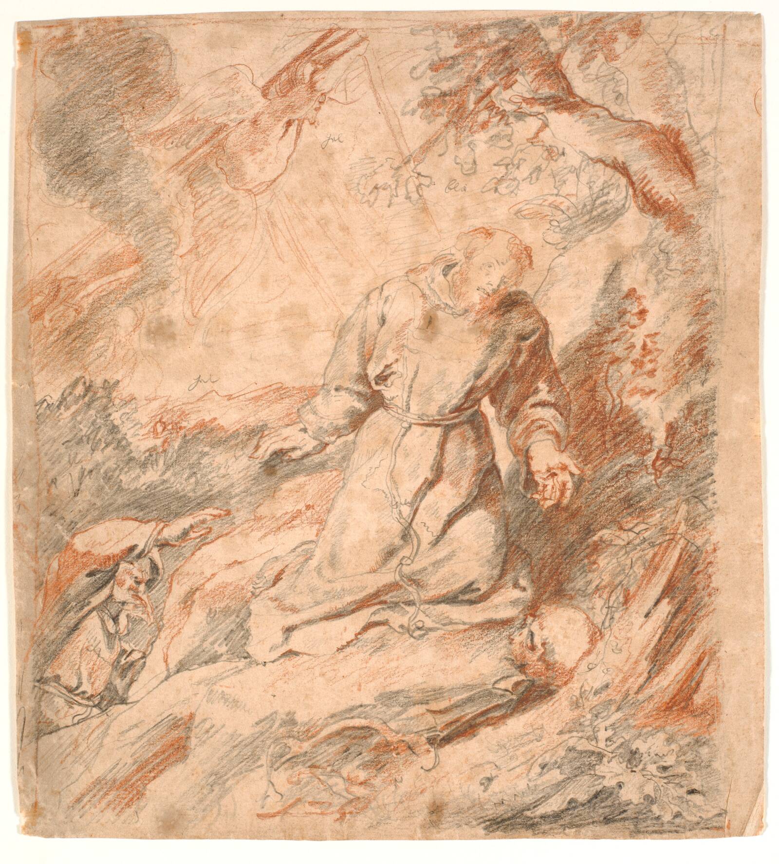 Den hellige Frants' stigmatisation, Ubekendt, 1600-1640