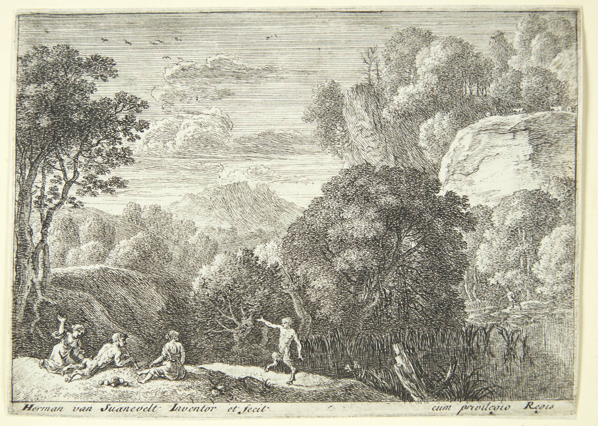 Dansende satyrer