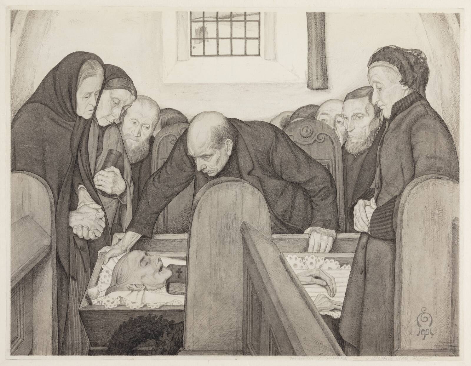 Kirstens sidste Rejse, Ejnar Nielsen, 1901