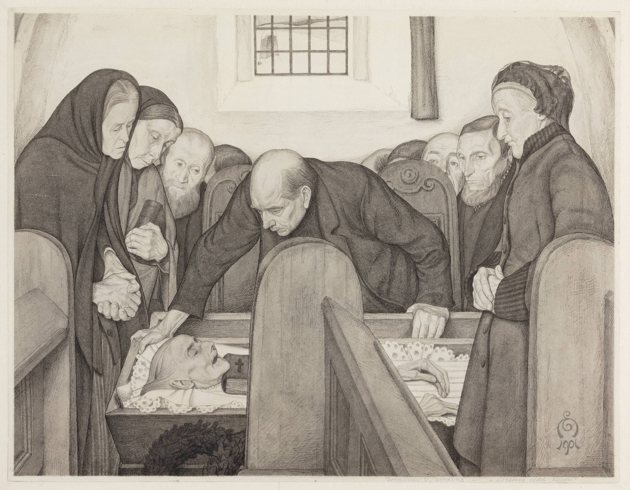 Kirstens sidste Rejse, Ejnar Nielsen, 1901