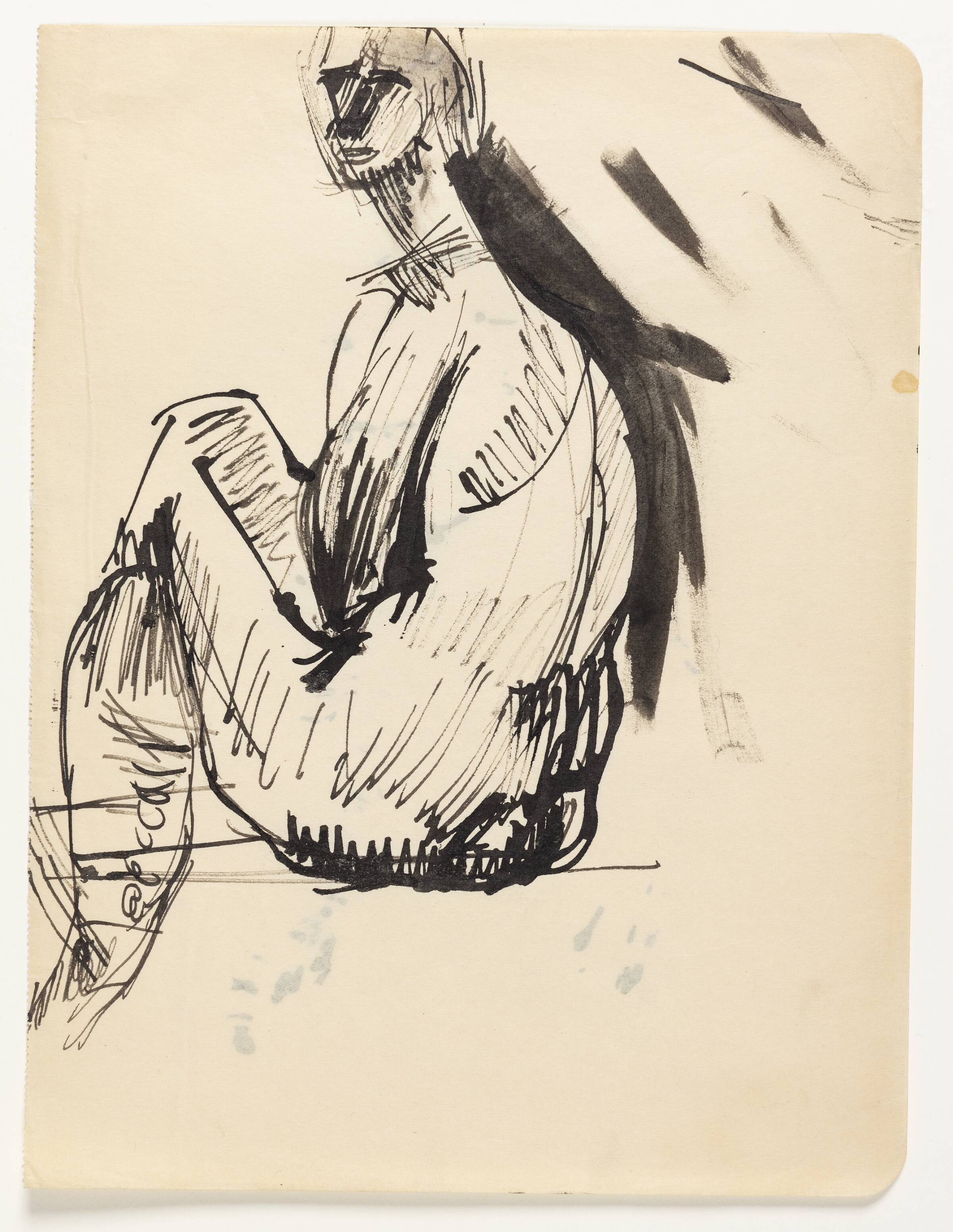 Modelstudie, Astrid Holm, 1876-1937