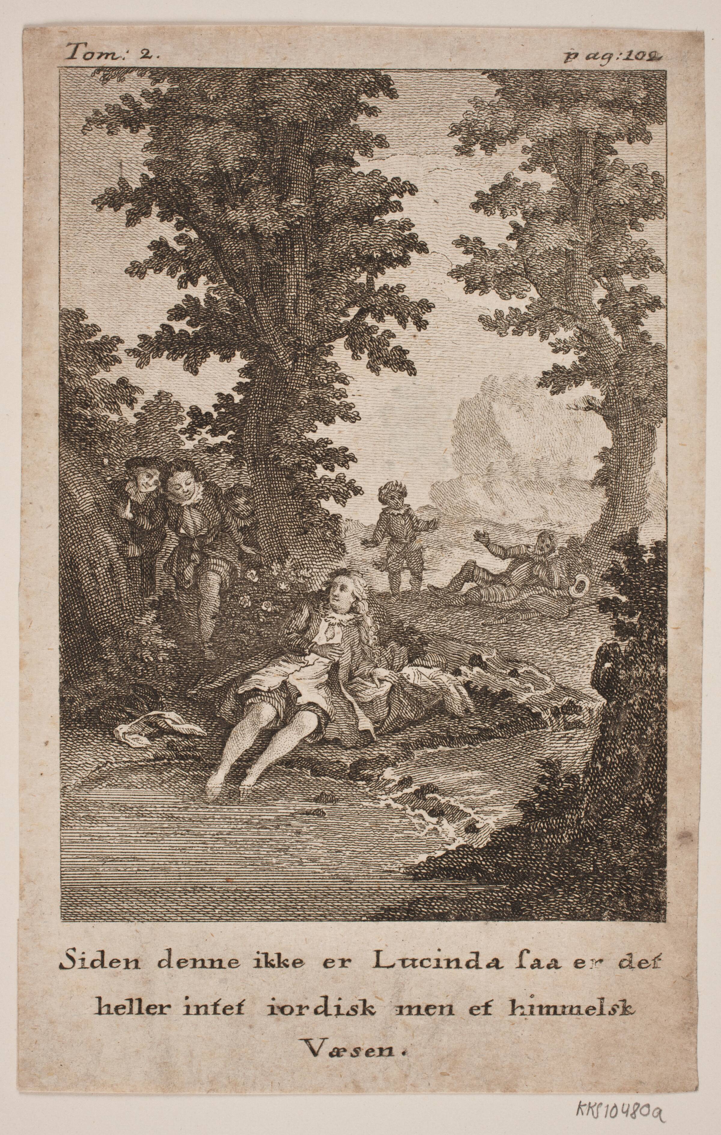 Illustration til Don Quixote, Peter Haas, 1776-1777