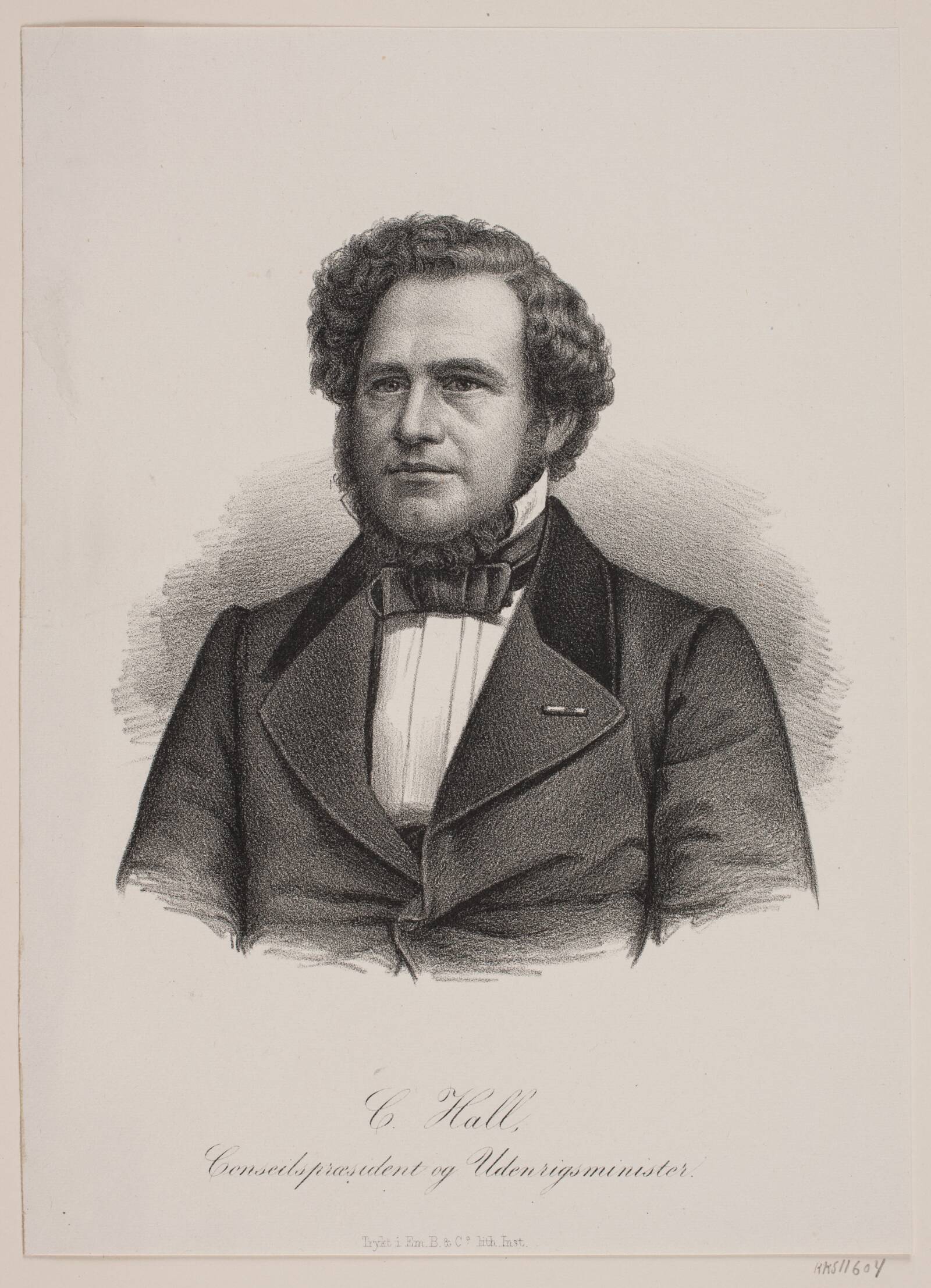 C. C. Hall, Ubekendt, 1863
