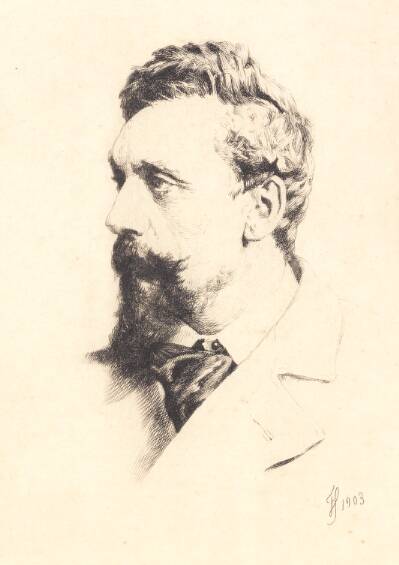Portræt af Carl Bloch