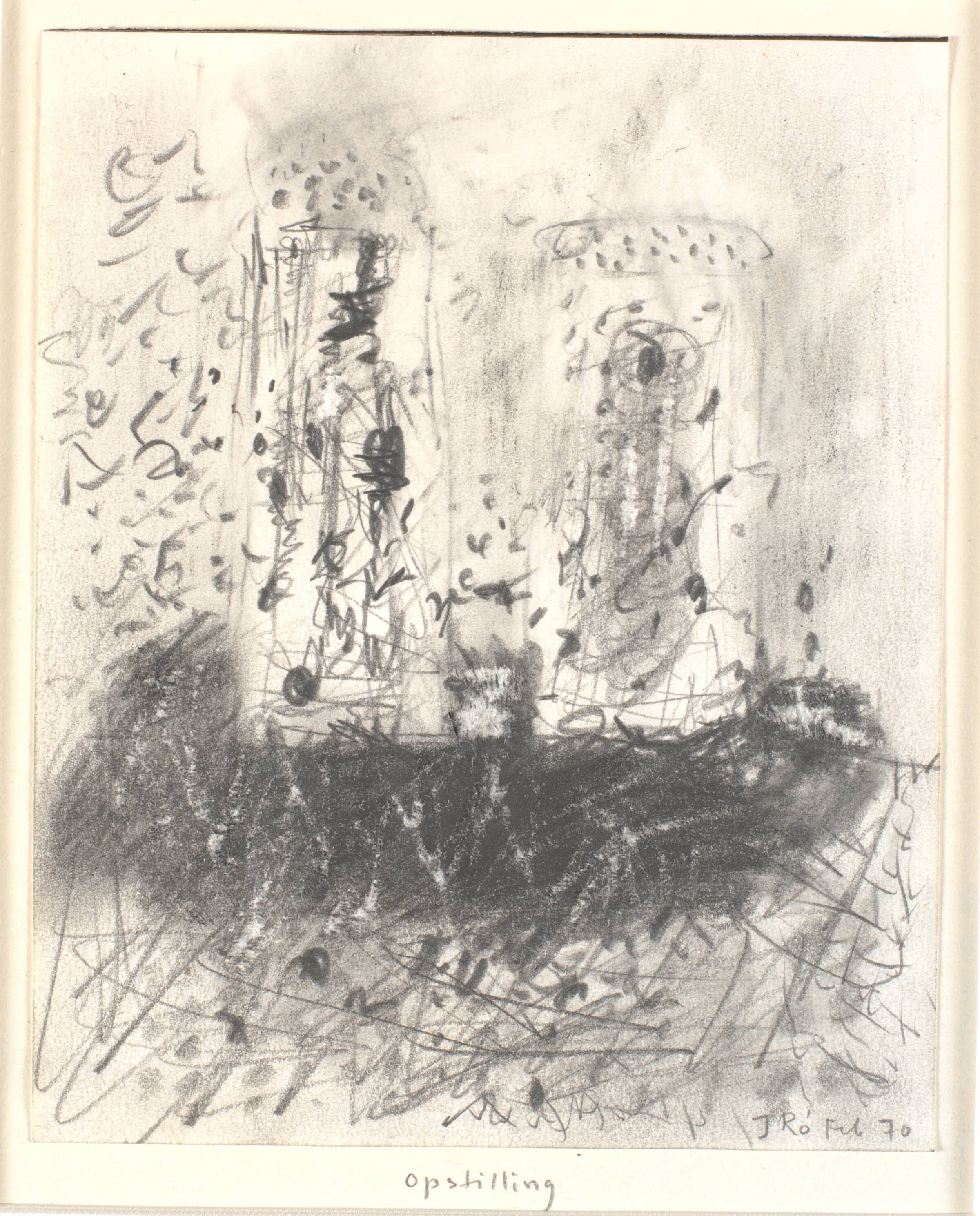 Opstilling, Jørgen Rømer, 1970