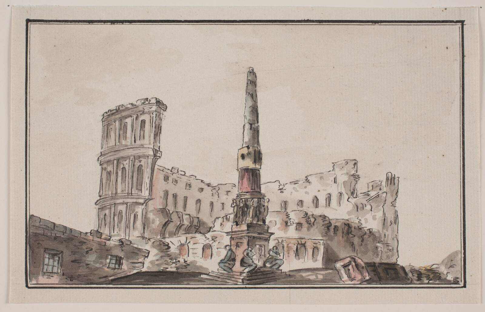 "Romersk" prospekt, Jens Petersen Lund, 1730-1793