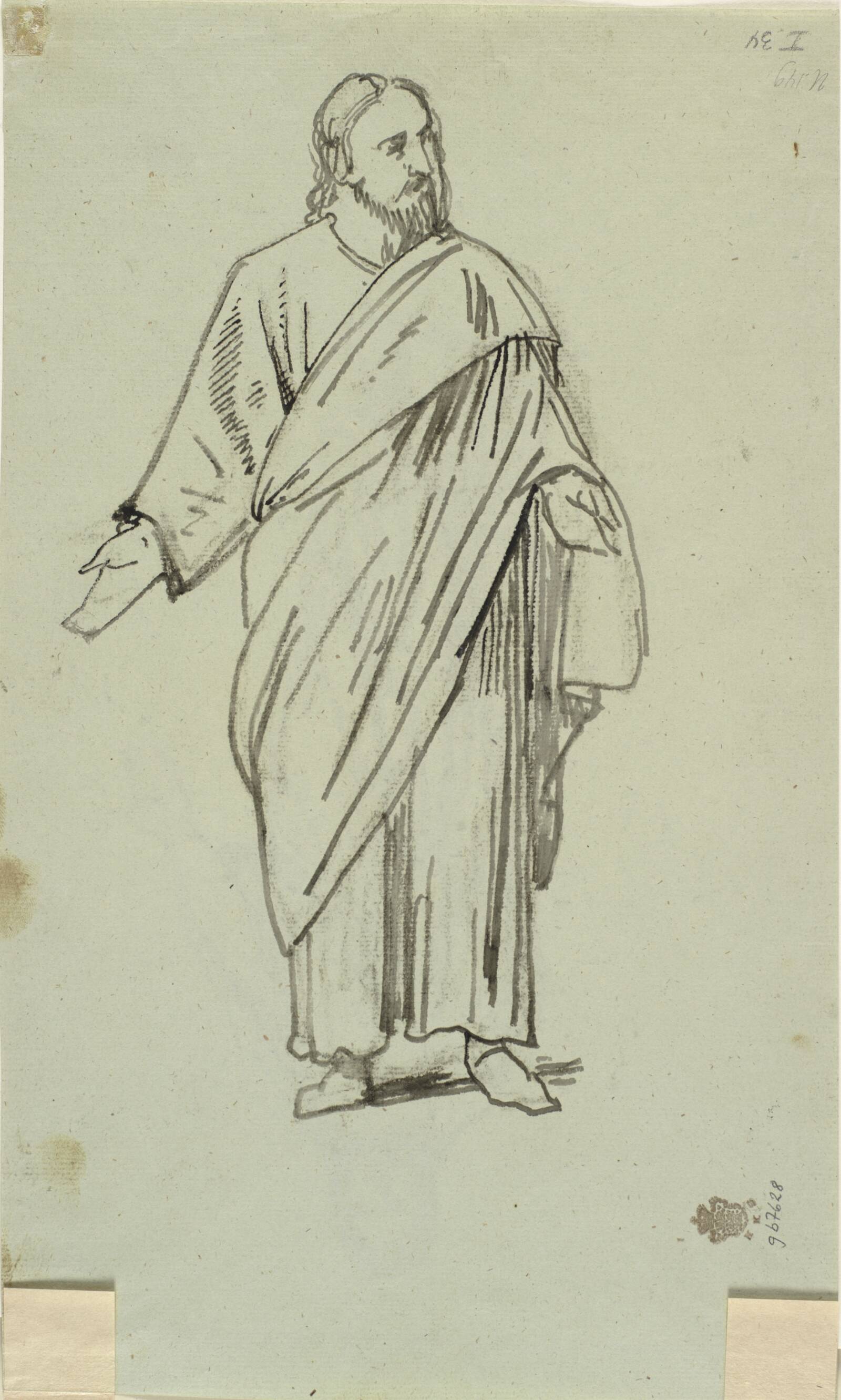 Kristusskikkelse, Wilhelm Marstrand, 1810-1870