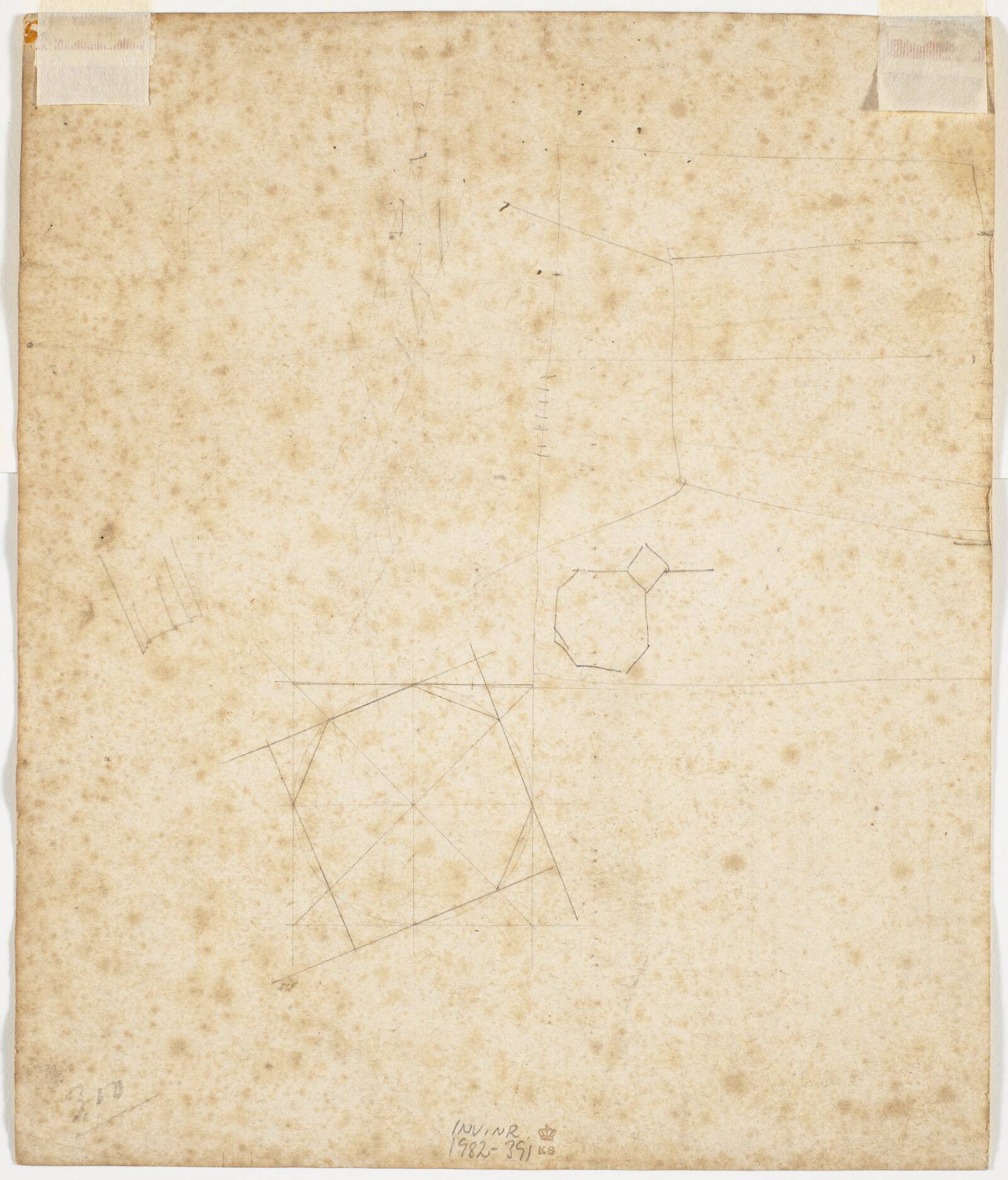 Geometriske figurer, Wilhelm Bendz, 1828-1831