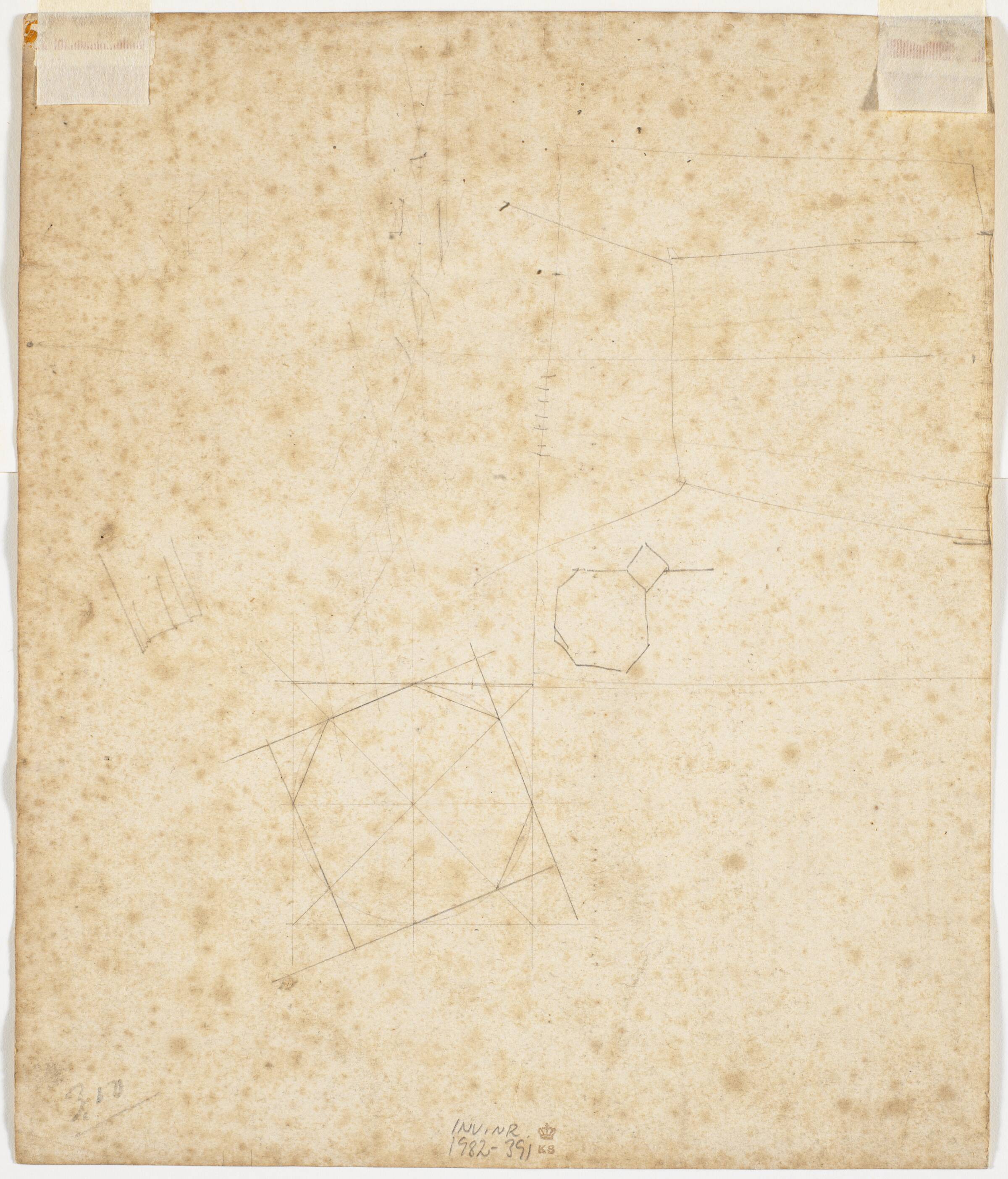Geometriske figurer, Wilhelm Bendz, 1828-1831