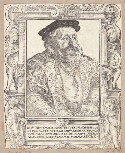 Portræt af Jacob Taurellus (Oechsel)