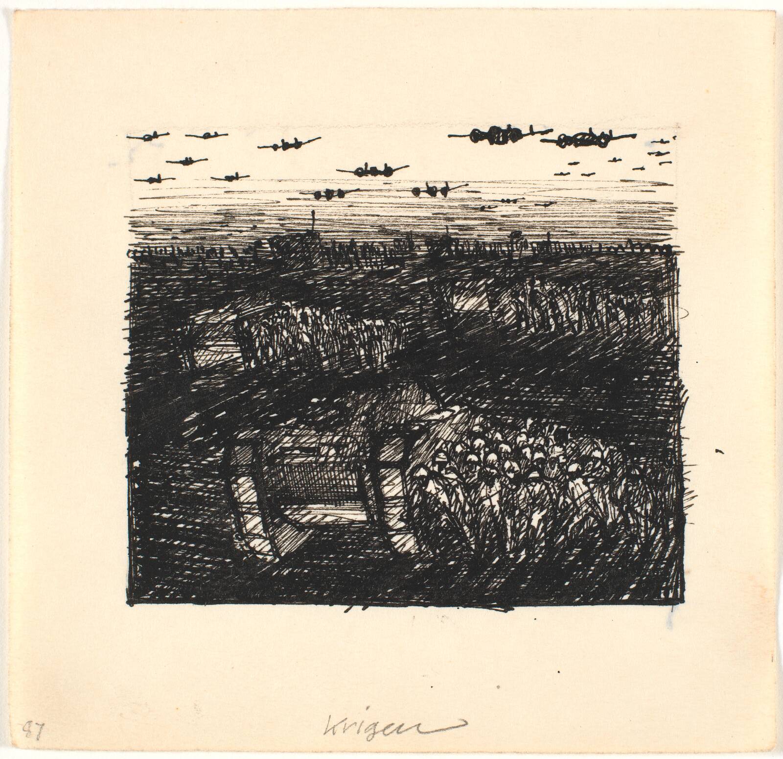 Krigen, Palle Nielsen, 1949
