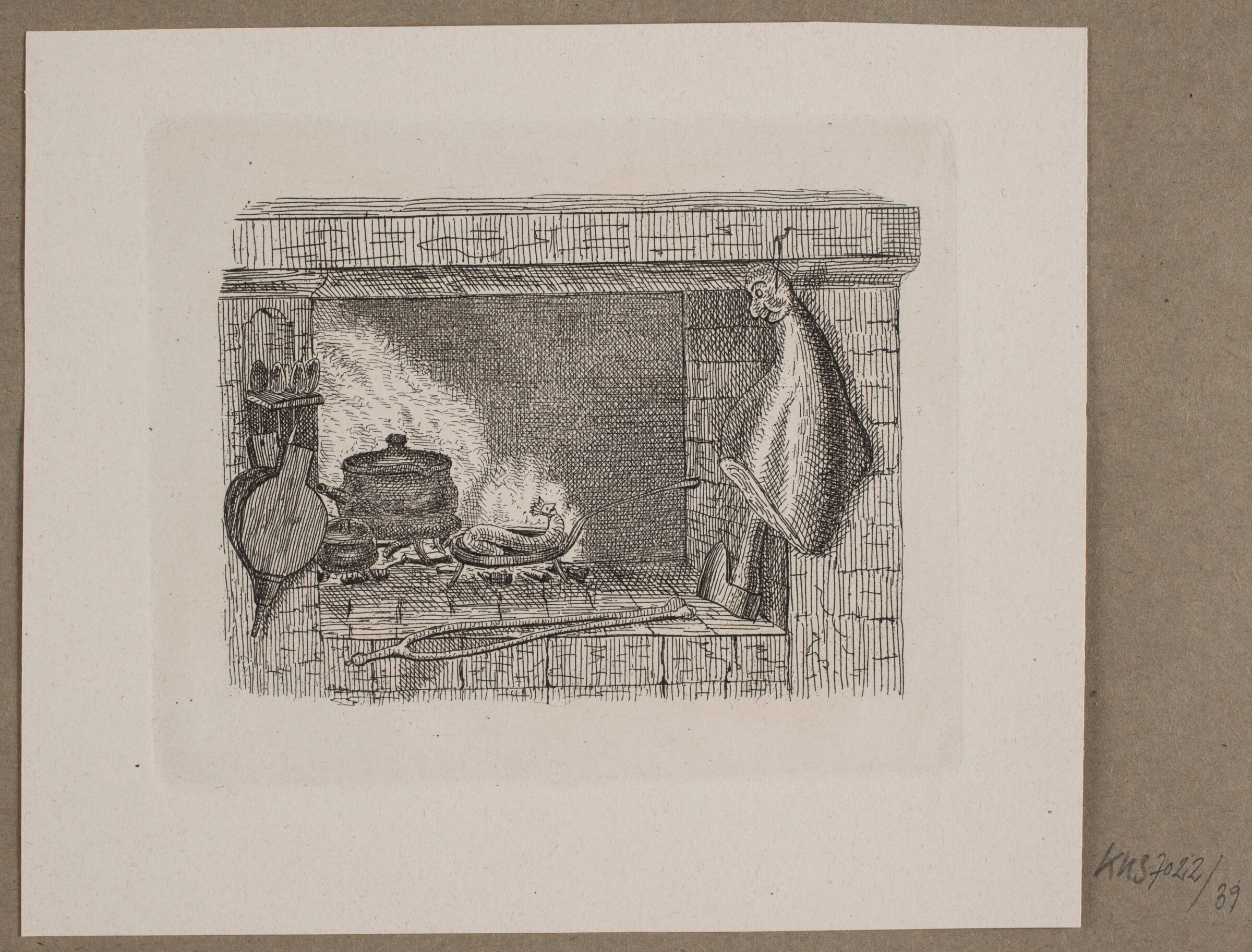 Illustration til O. Specter, "Fabler for Børn", Vilhelm Kyhn, 1838