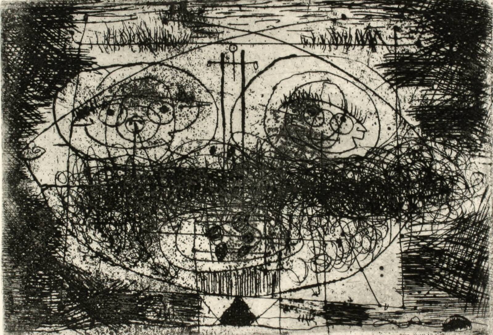 La barbe verte, Asger Jorn, 1939